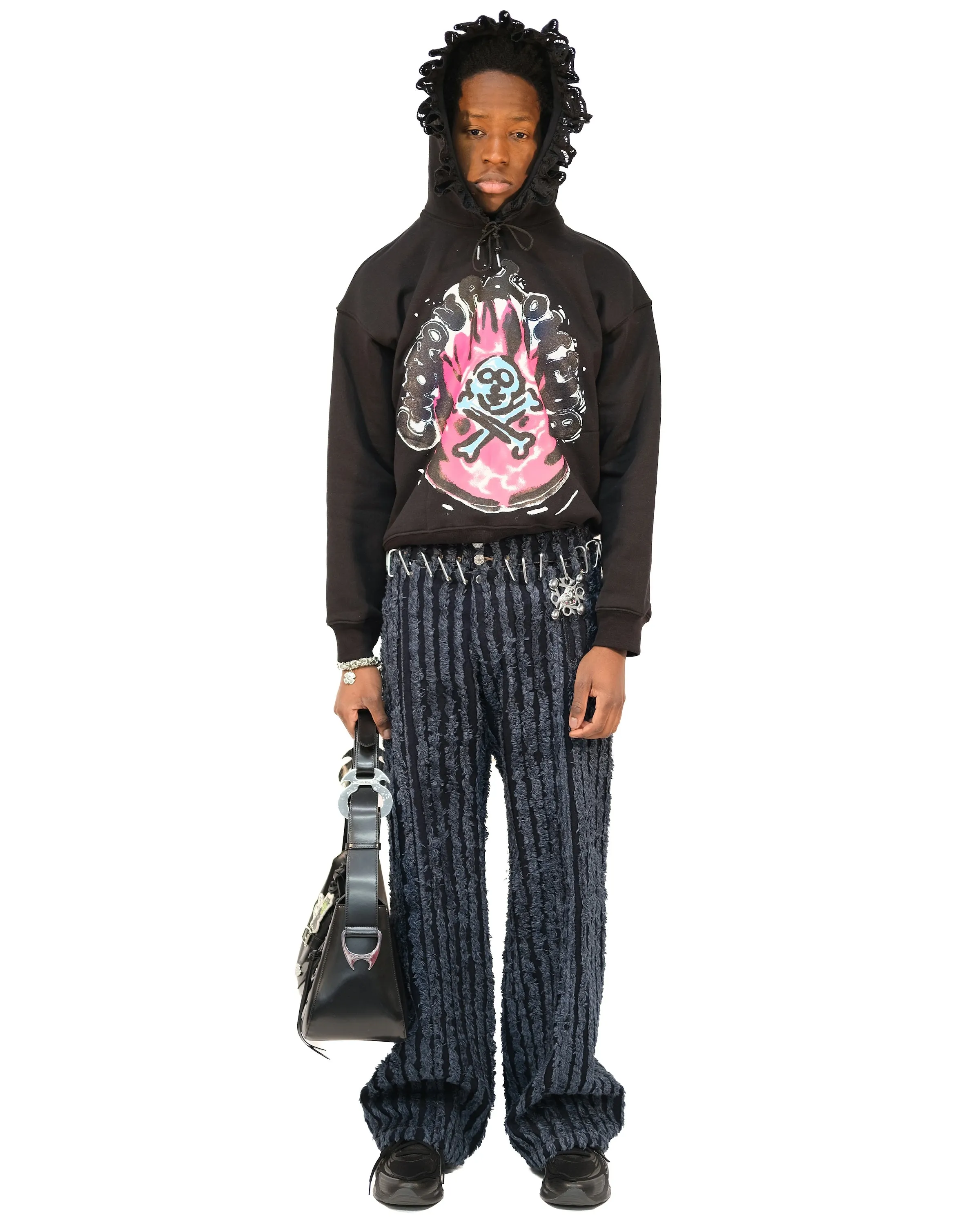 Cross Bones Frill Hoodie sold by Chopova Lowena product image thumbnail 2