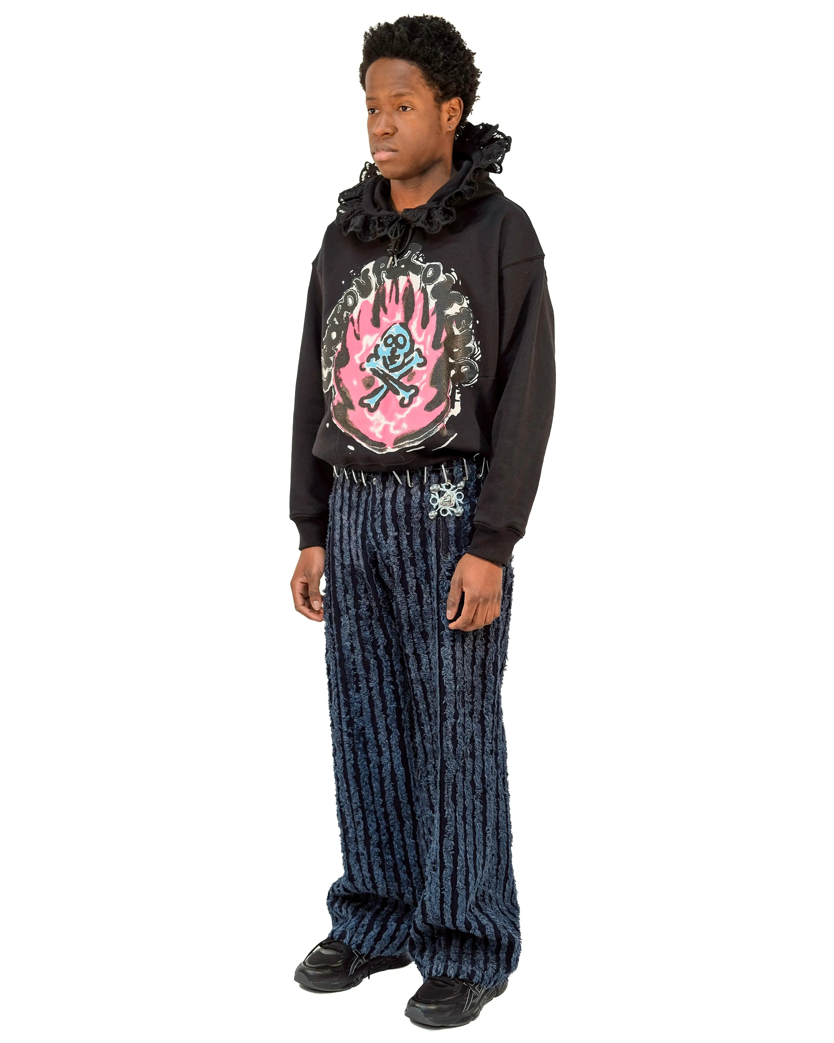 Cross Bones Frill Hoodie sold by Chopova Lowena product image thumbnail 4