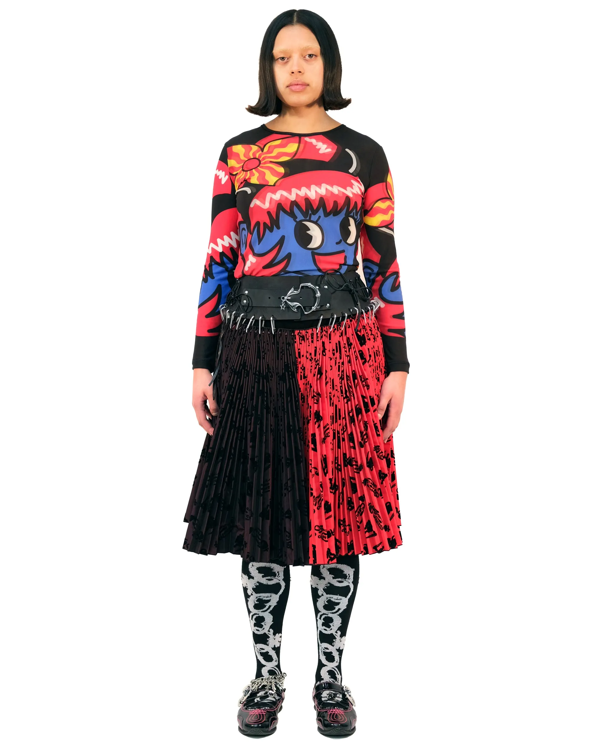 Big Girl Fitted Mesh Top sold by Chopova Lowena