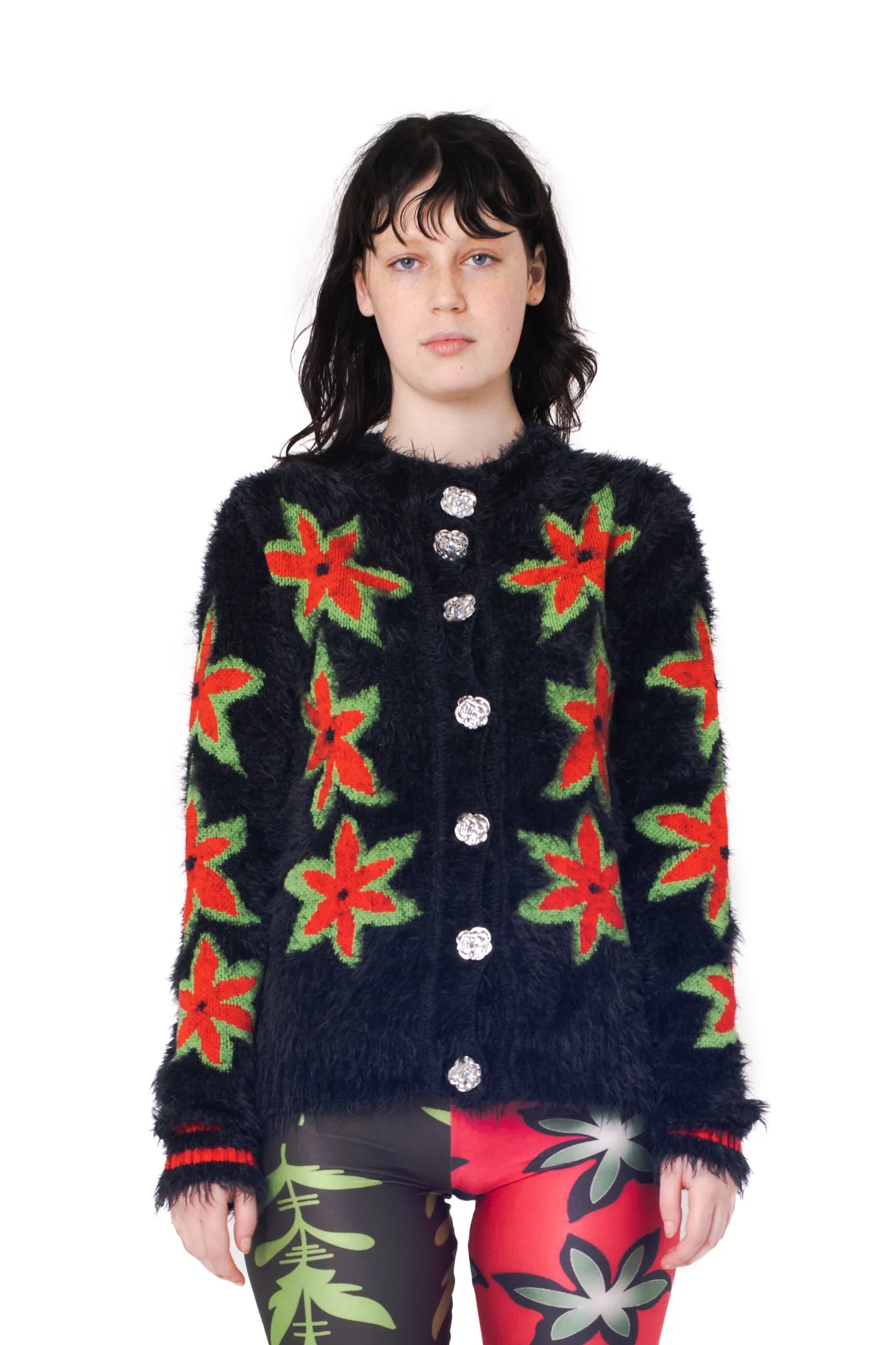 Flore Black Cardigan sold by Chopova Lowena