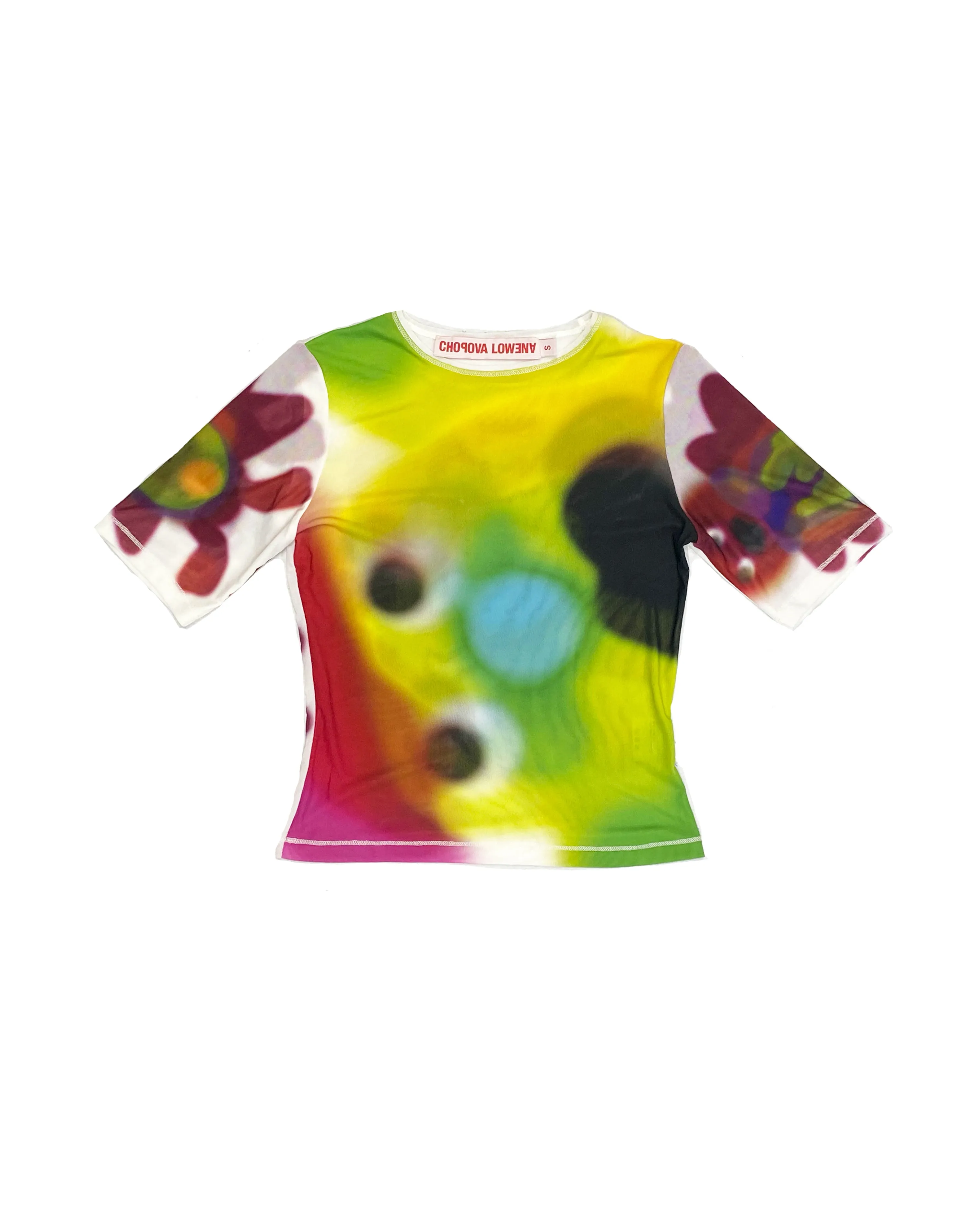 Blue Nose Mesh Top sold by Chopova Lowena product image thumbnail 4