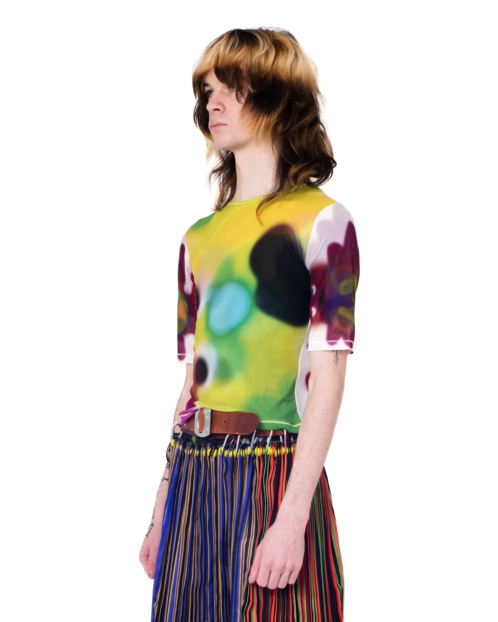 Blue Nose Mesh Top sold by Chopova Lowena product image thumbnail 3