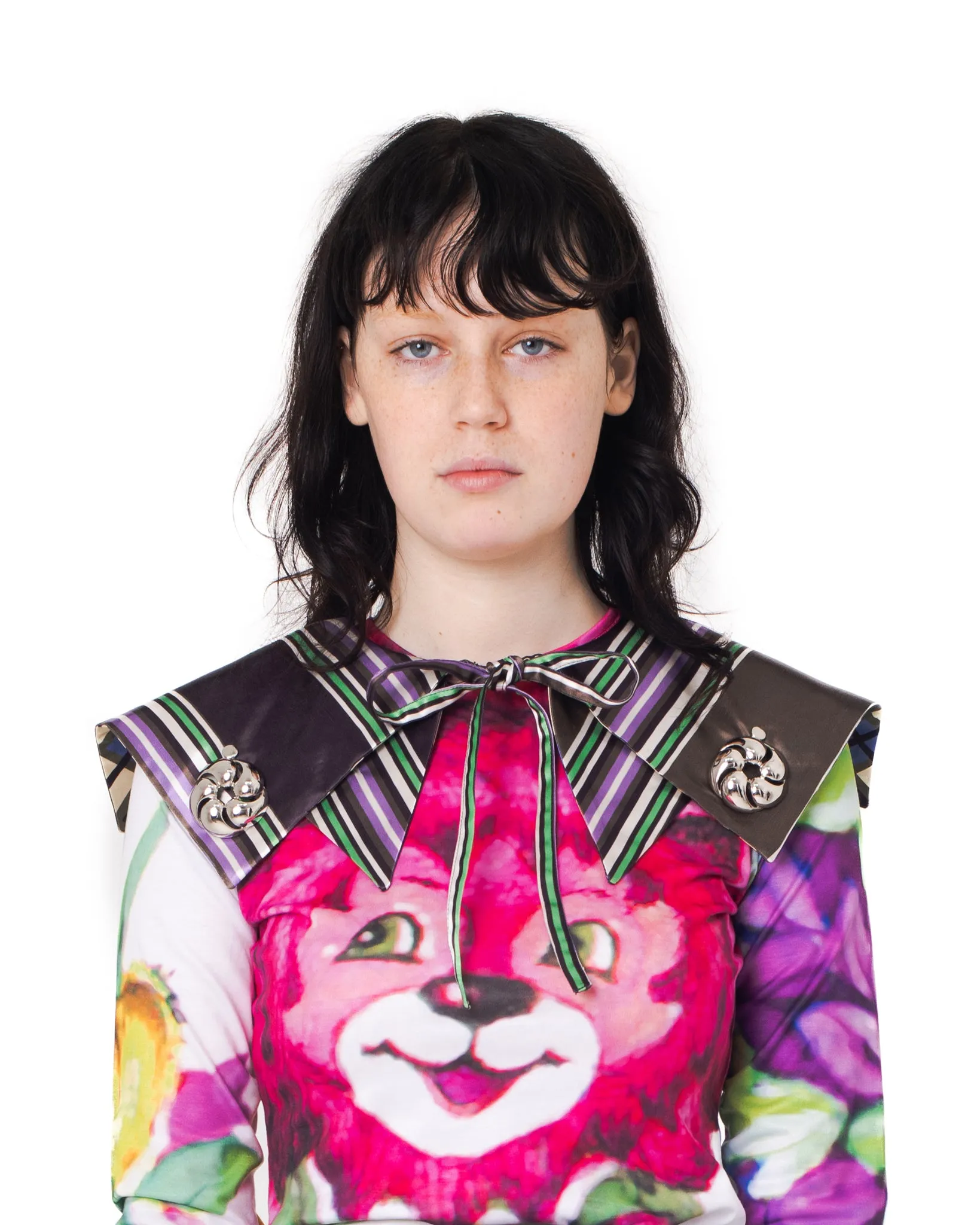 Striped Double Layer Collar sold by Chopova Lowena