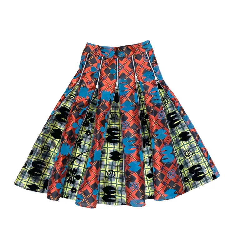 Daze Zip Skirt Midi sold by Chopova Lowena