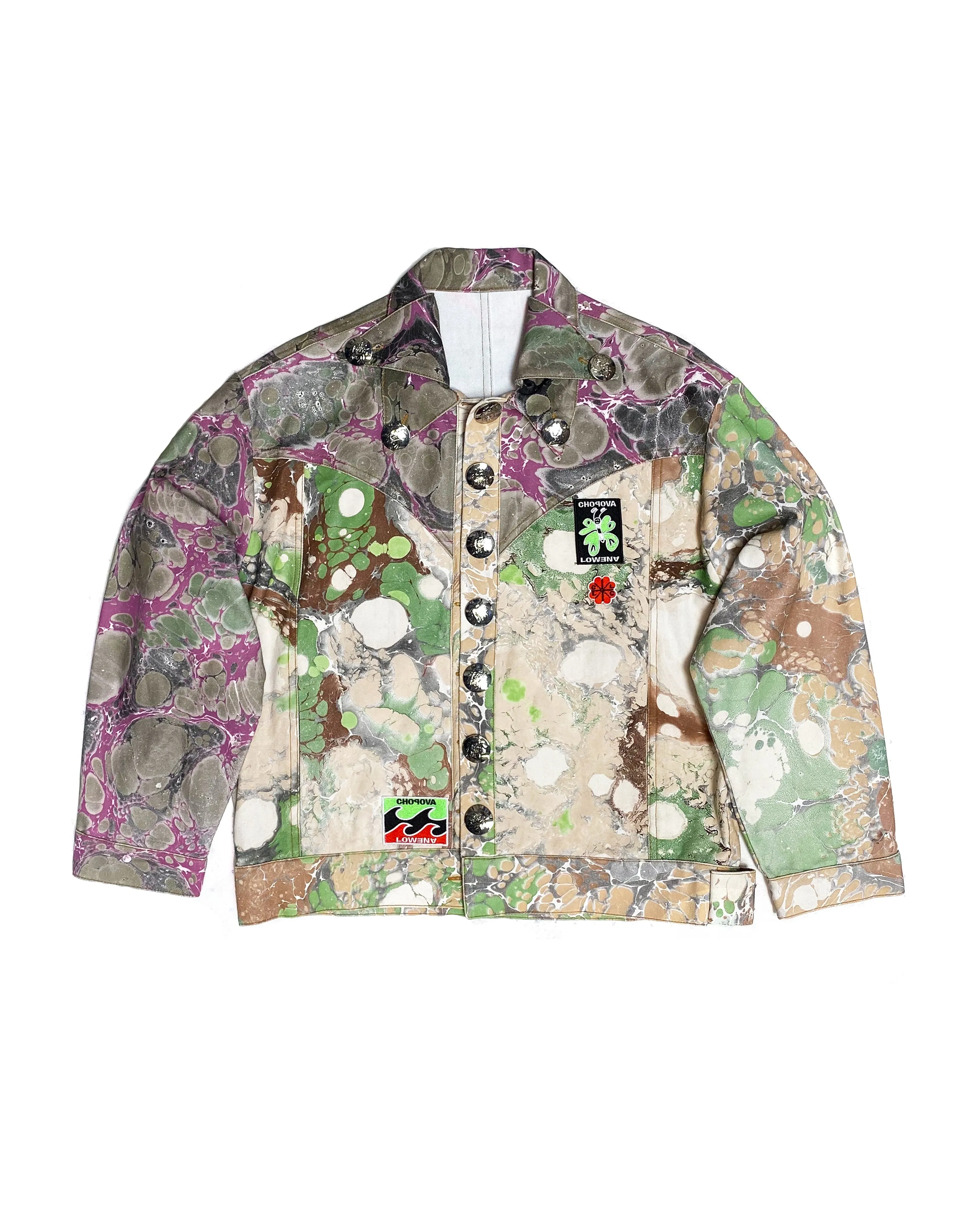 Rock Marbled Jacket sold by Chopova Lowena product image thumbnail 4