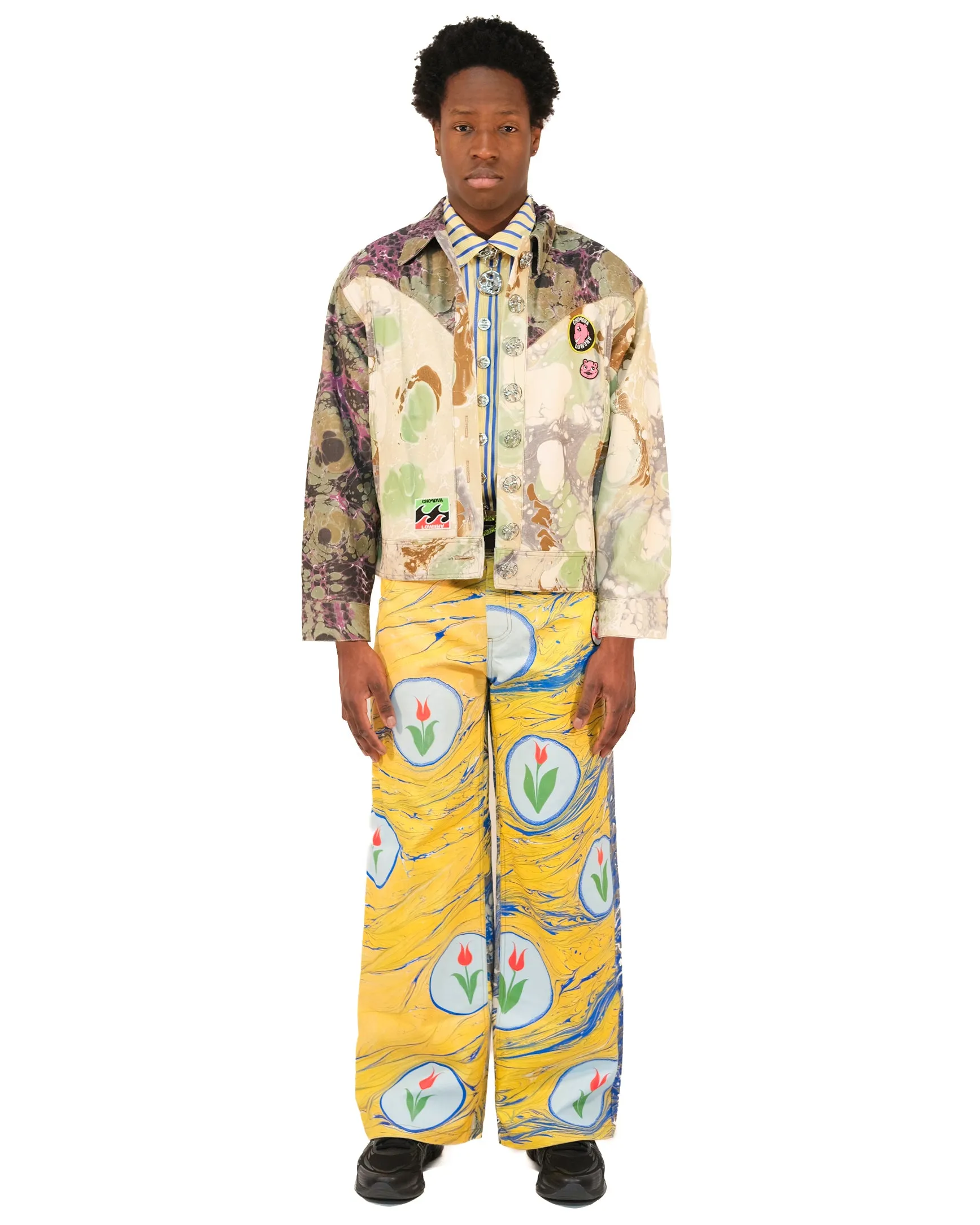 Rock Marbled Jacket sold by Chopova Lowena