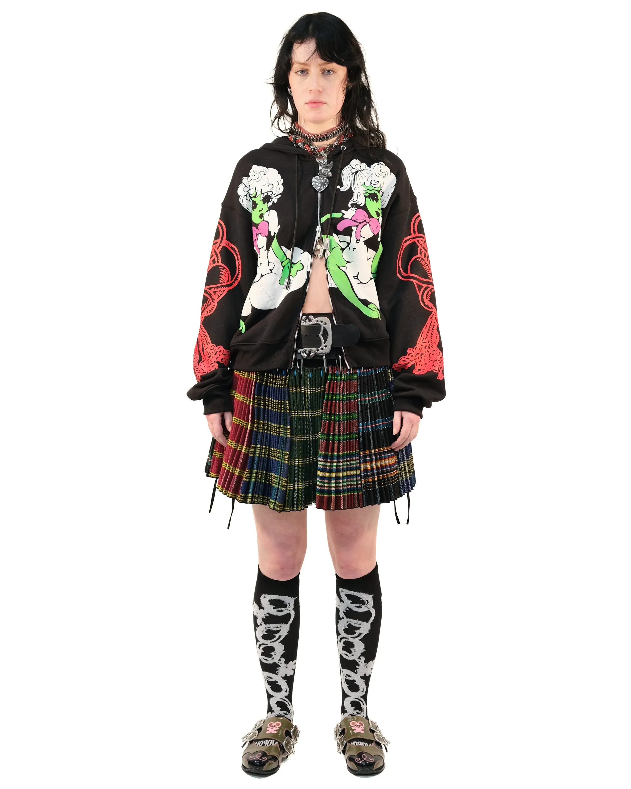 Zena Folkloric Mini Carabiner Skirt sold by Chopova Lowena product image thumbnail 2