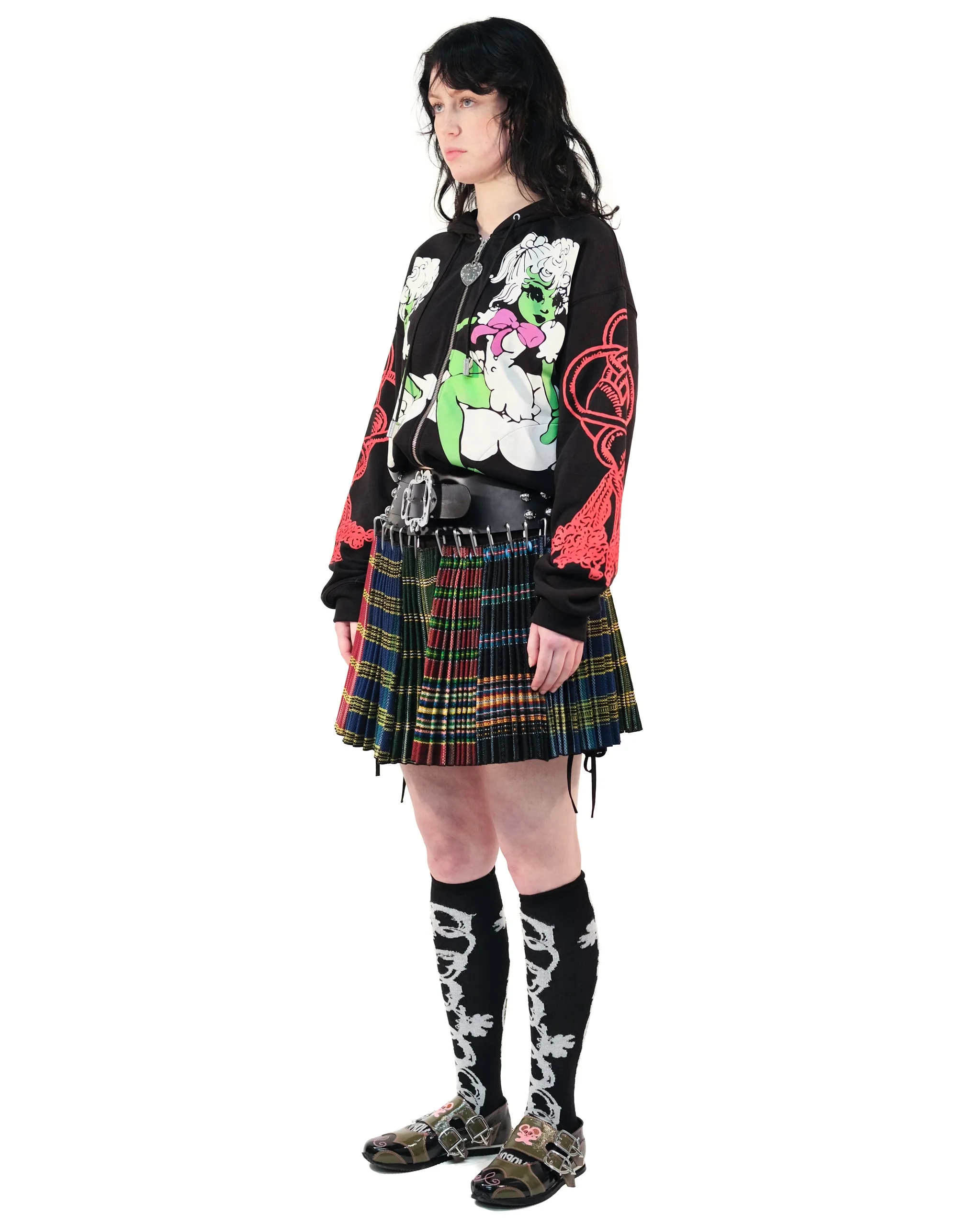 Zena Folkloric Mini Carabiner Skirt sold by Chopova Lowena product image thumbnail 4