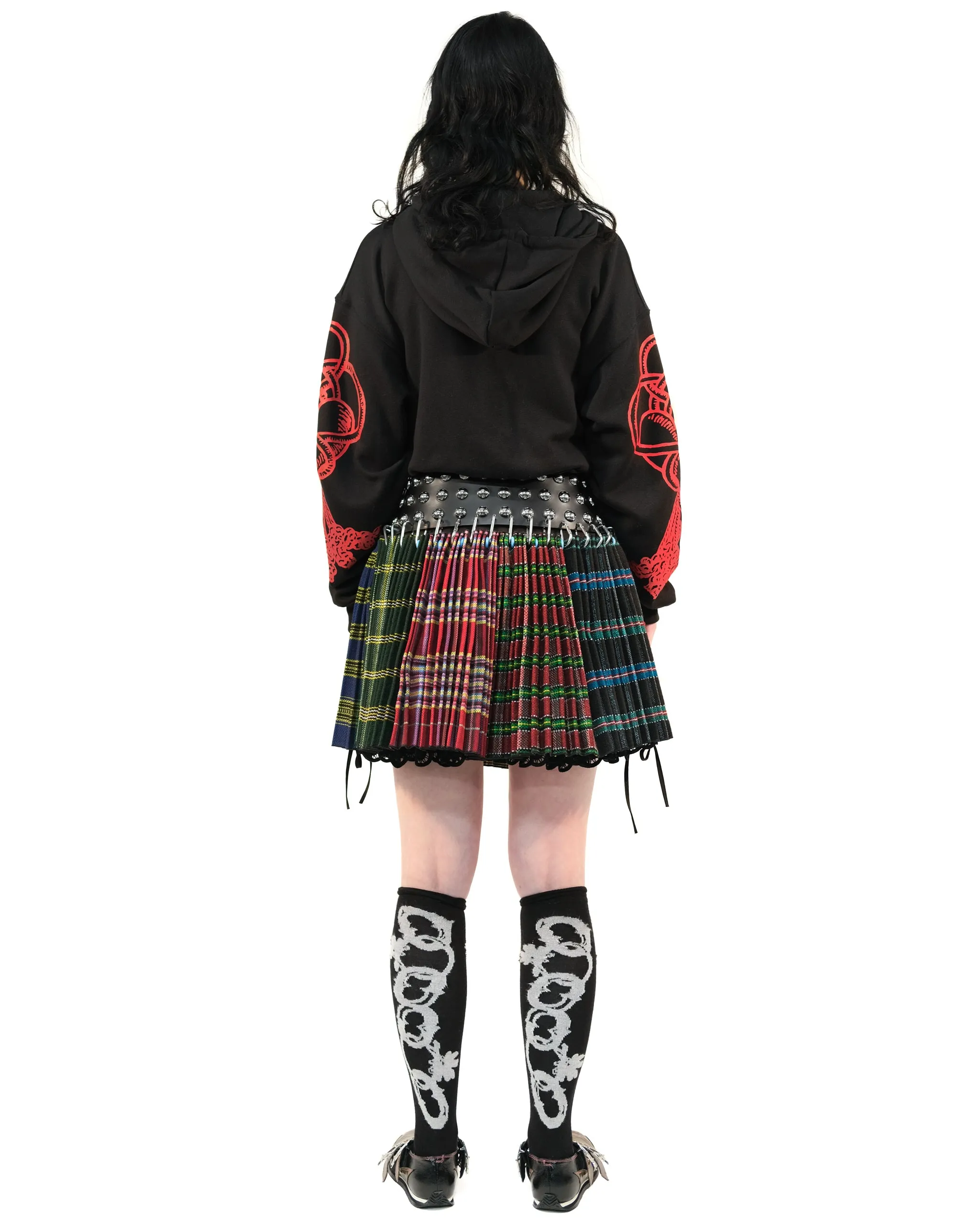 Zena Folkloric Mini Carabiner Skirt sold by Chopova Lowena product image thumbnail 5