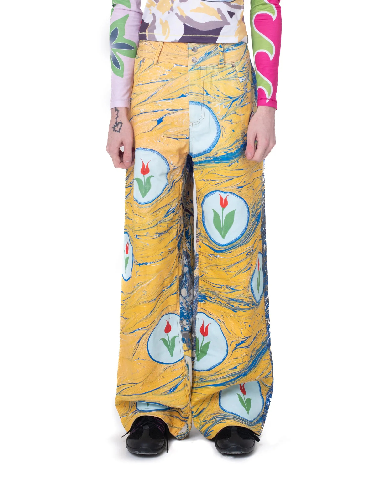 Exclusive Set Marbled Jeans sold by Chopova Lowena