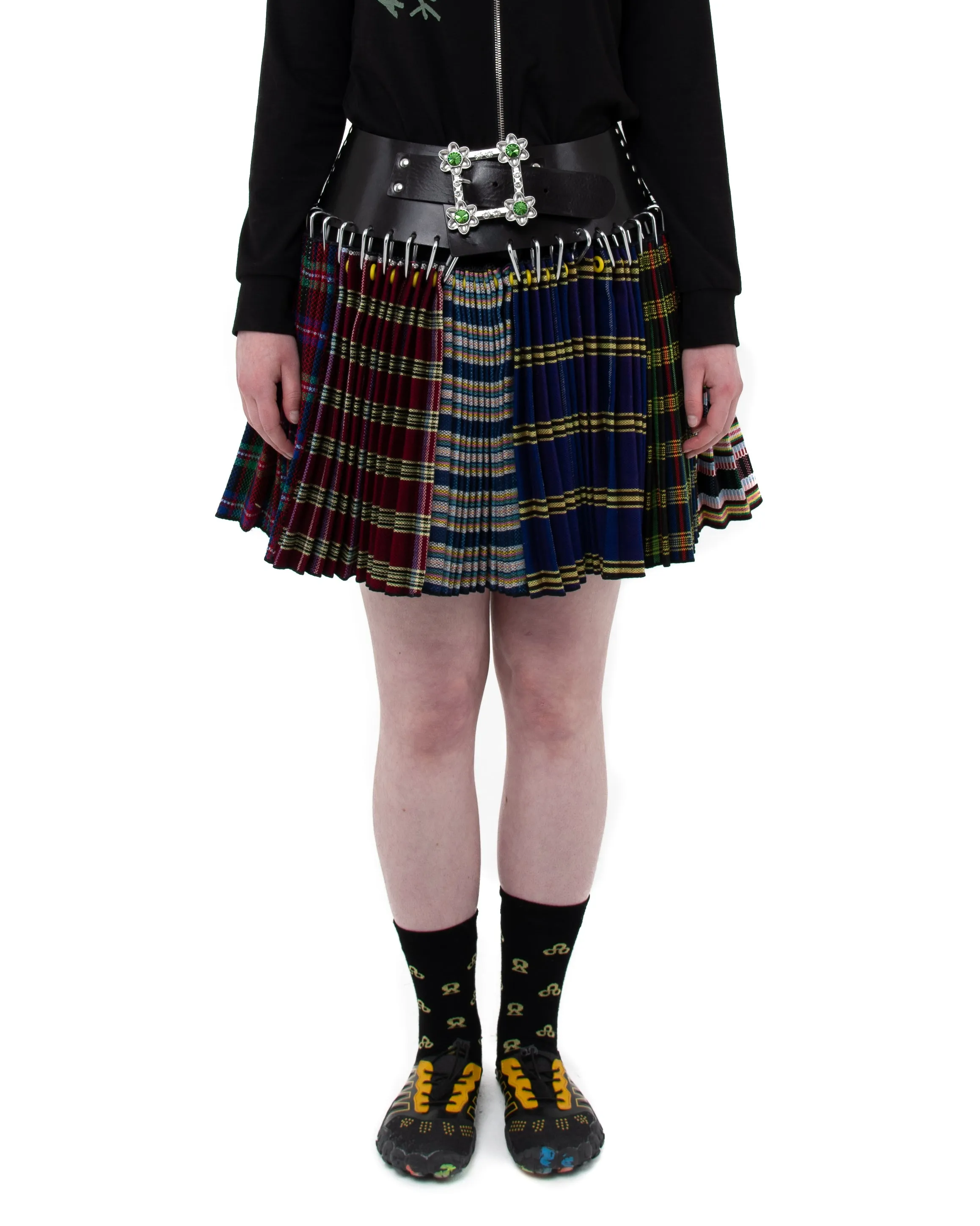 Elder Folkloric Mini Carabiner Skirt sold by Chopova Lowena