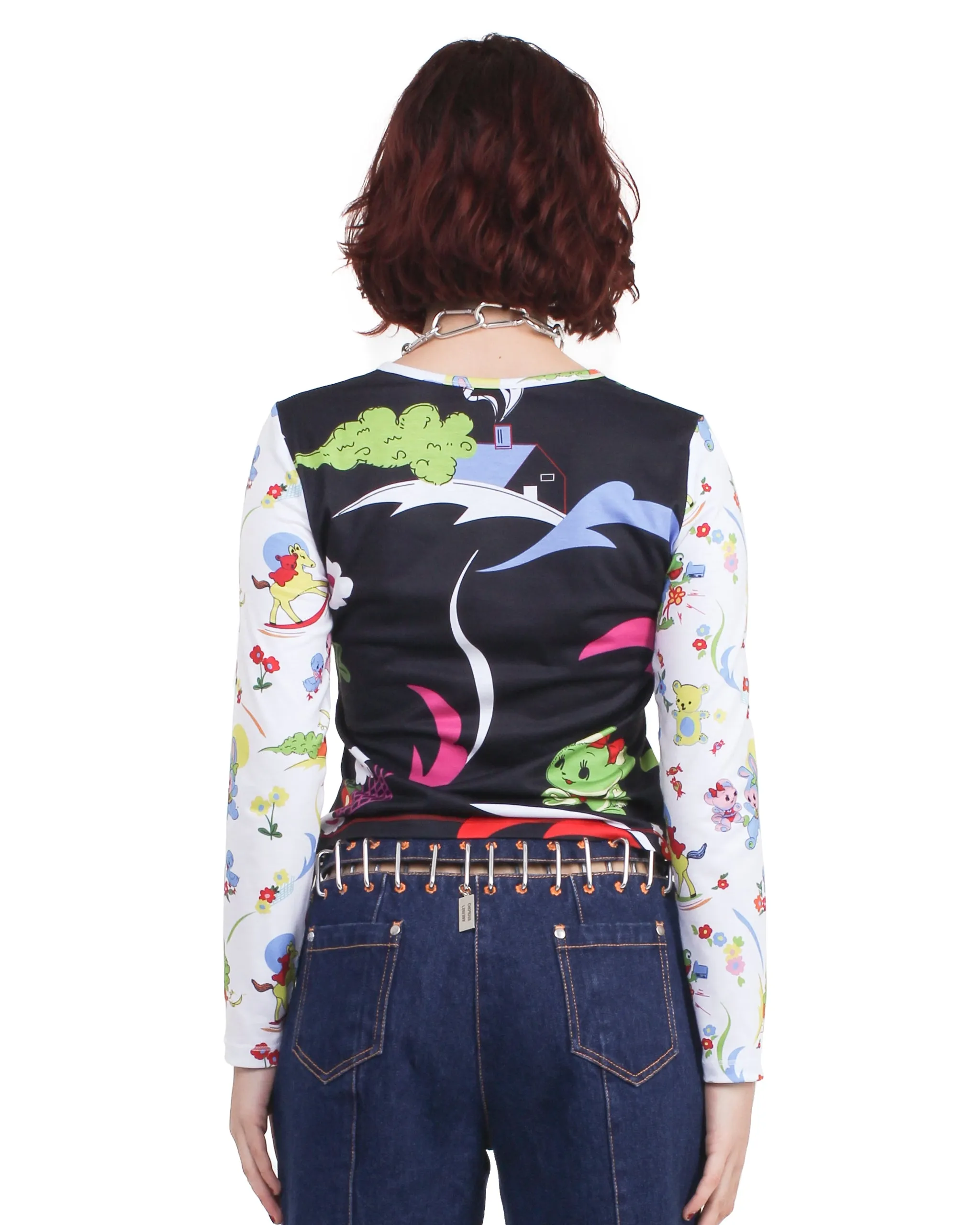 Duelling Toys Fitted Jersey Top sold by Chopova Lowena product image thumbnail 3