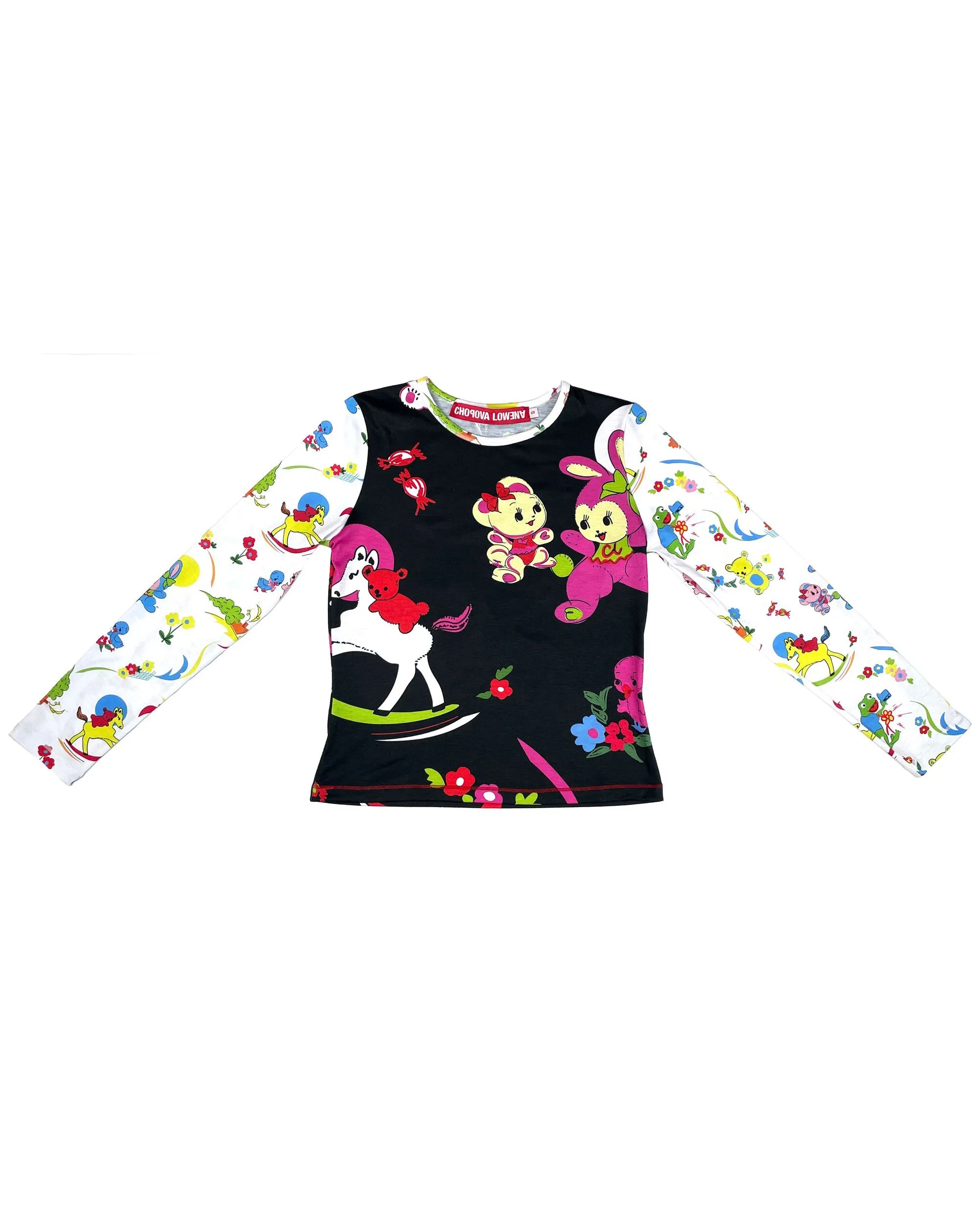 Duelling Toys Fitted Jersey Top sold by Chopova Lowena product image thumbnail 5