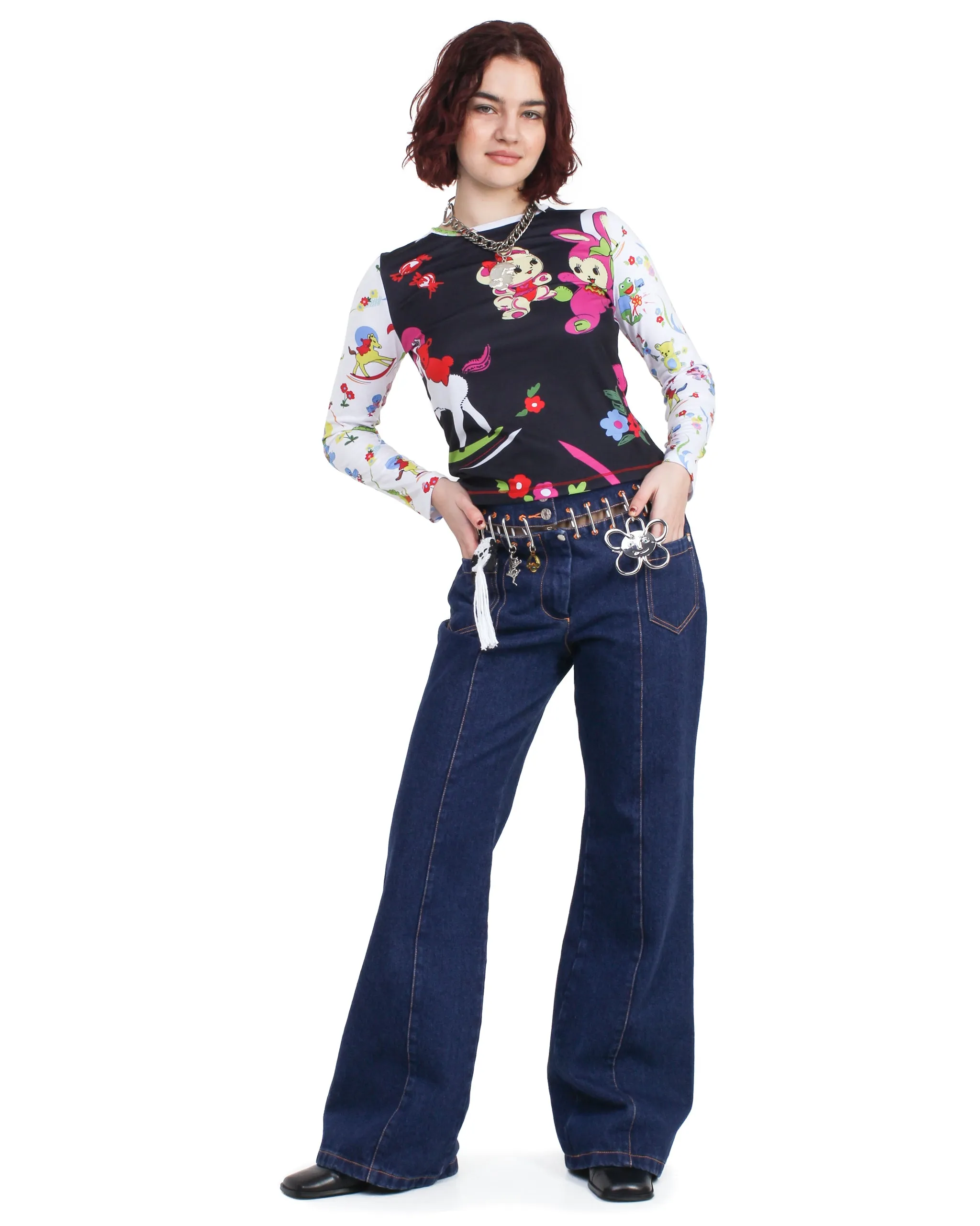 Duelling Toys Fitted Jersey Top sold by Chopova Lowena product image thumbnail 2