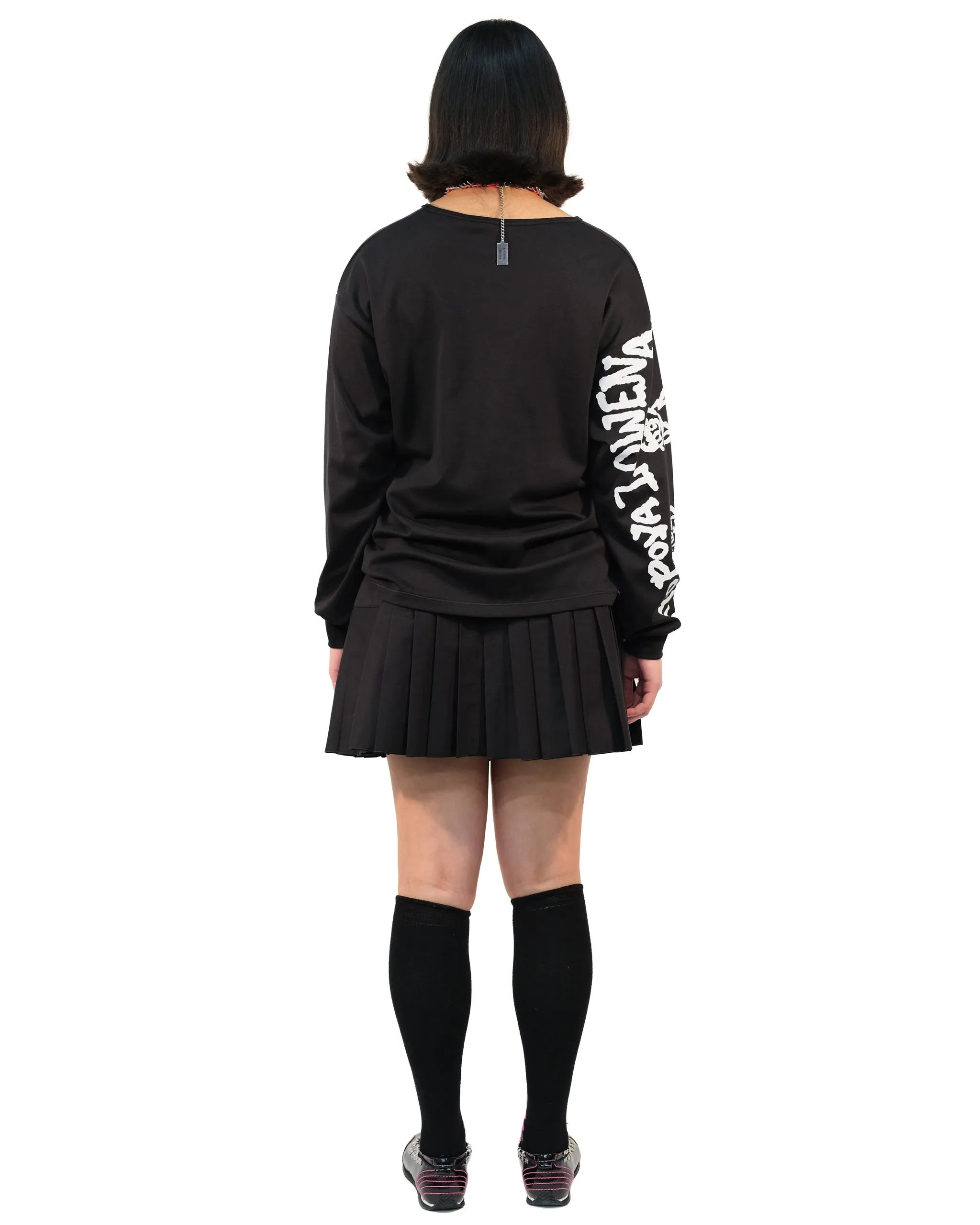 Cross Bones Oversized Jersey Top sold by Chopova Lowena product image thumbnail 3