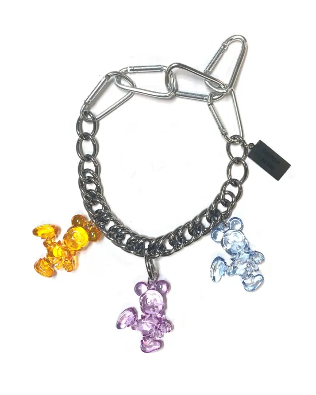 3 Bear Charm Necklace sold by Chopova Lowena