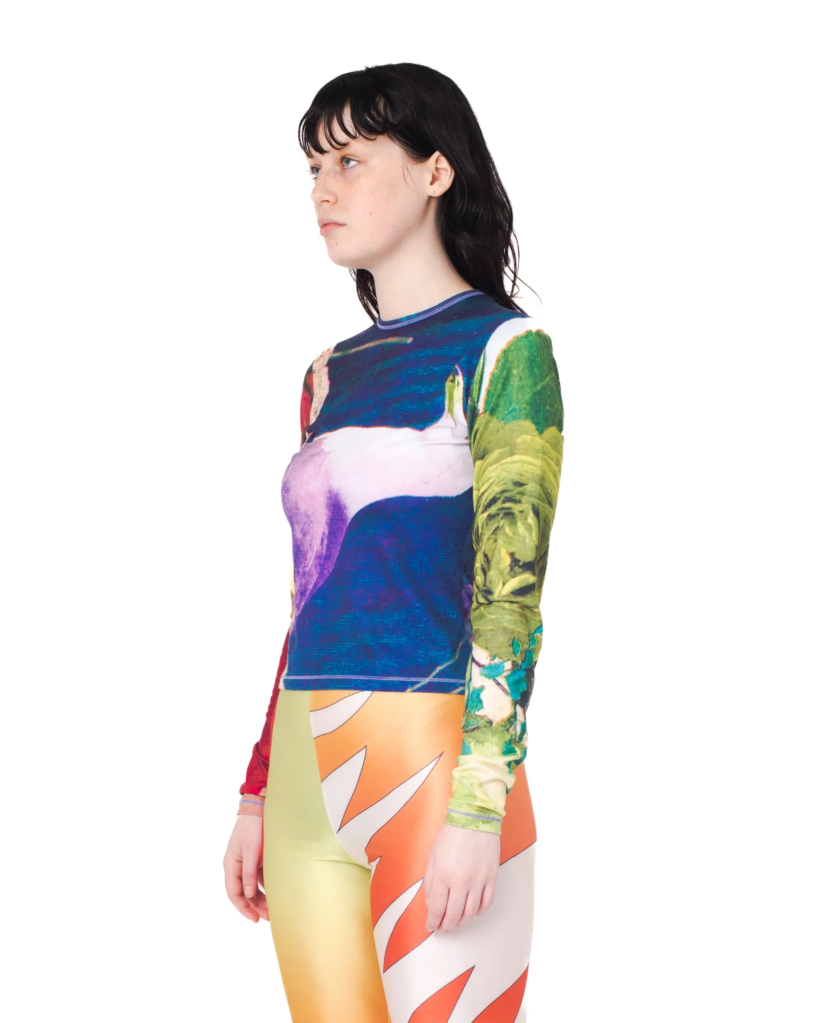 Sideways Seagull Fitted Jersey Top sold by Chopova Lowena product image thumbnail 3