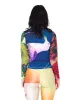 Sideways Seagull Fitted Jersey Top sold by Chopova Lowena