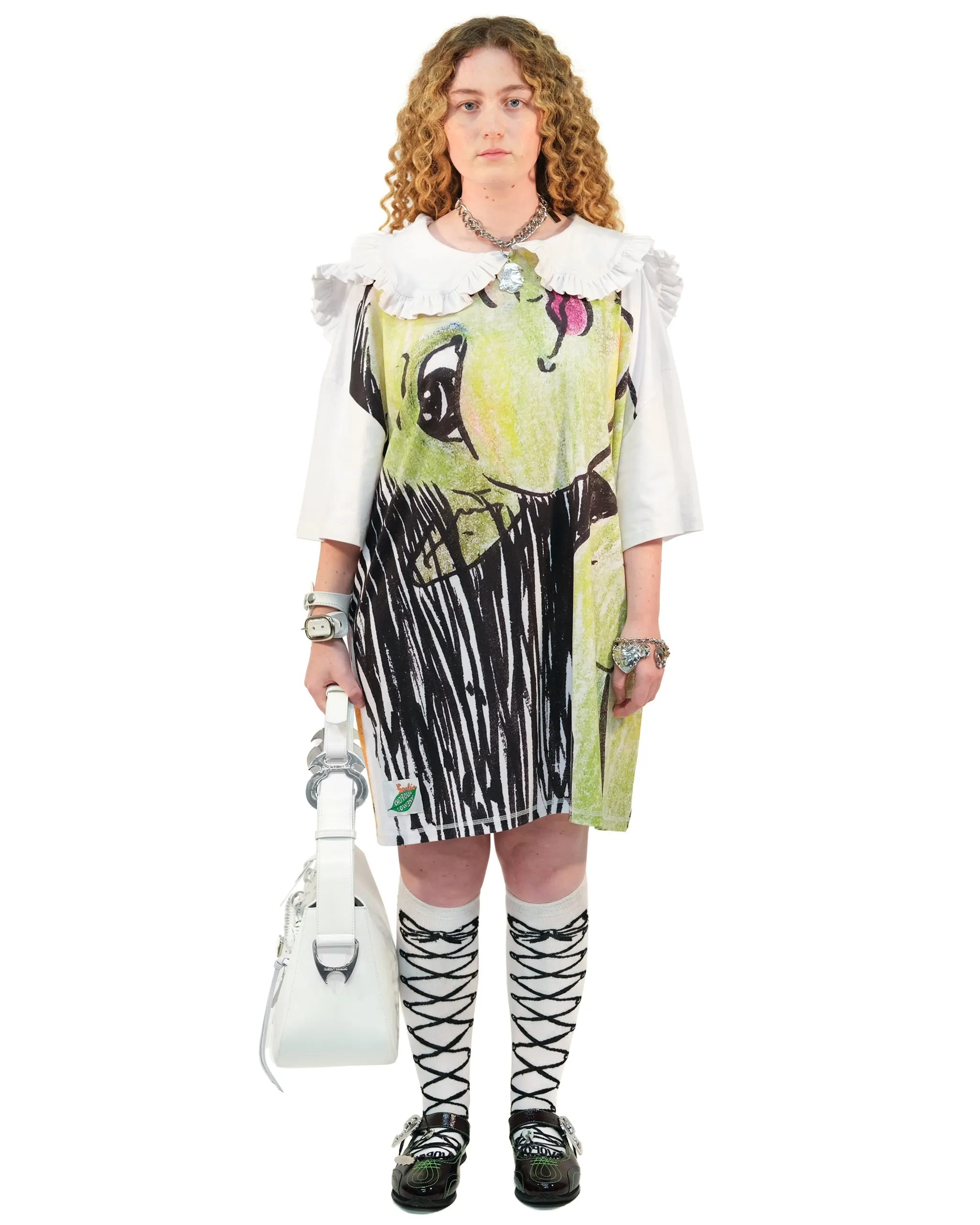 Layback Mini T-Shirt Dress sold by Chopova Lowena product image thumbnail 2