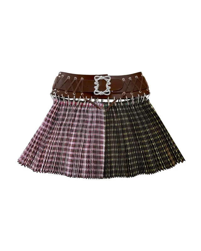 Exclusive Juny Mini Carabiner Skirt sold by Chopova Lowena