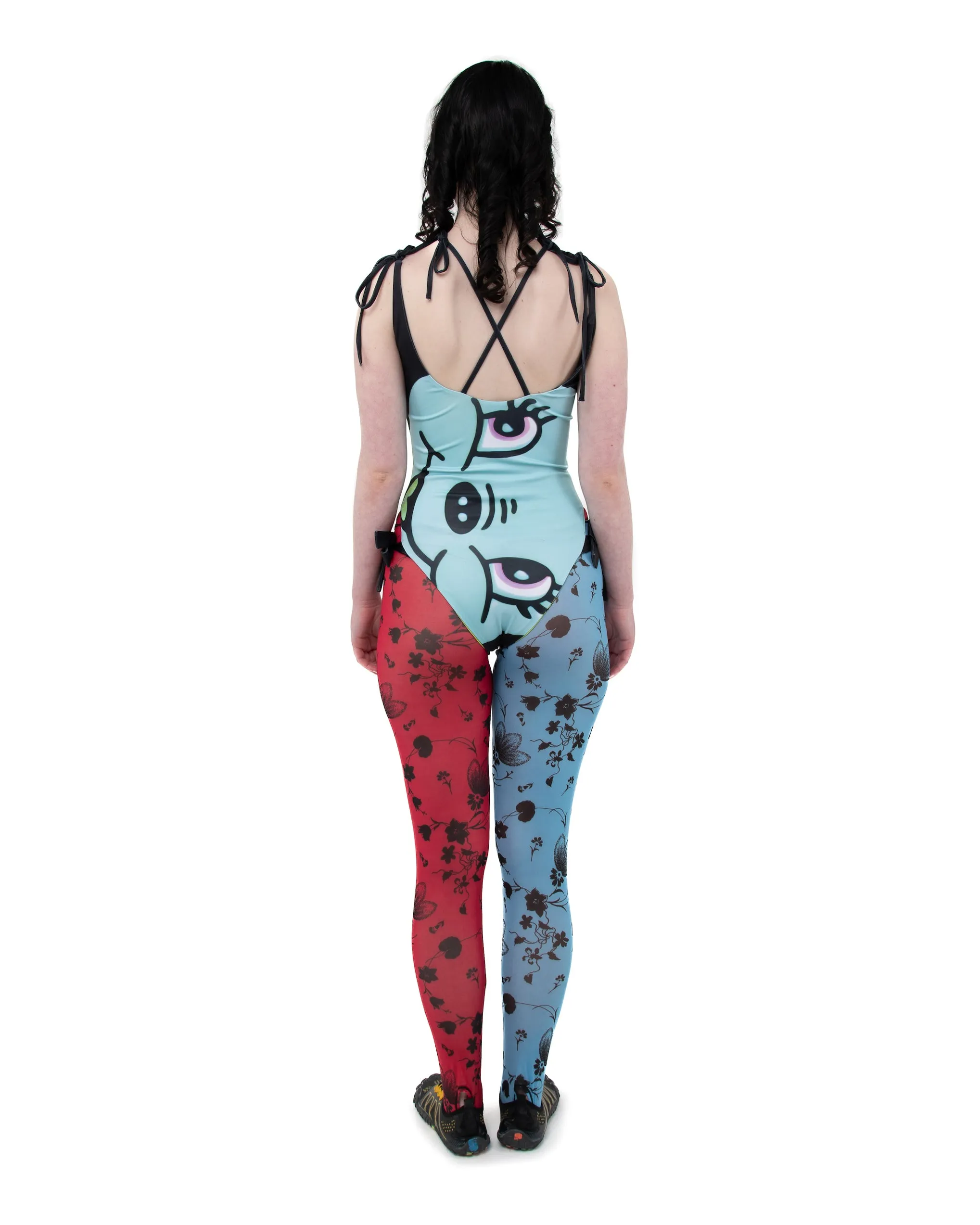 Allium Face Reversible Swimsuit sold by Chopova Lowena product image thumbnail 3