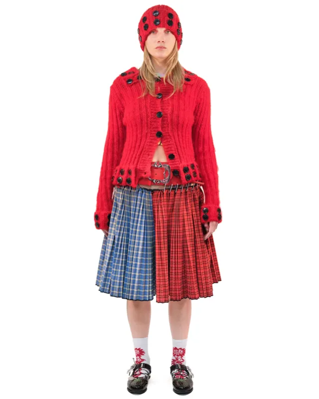 Red Starboard Cardigan sold by Chopova Lowena