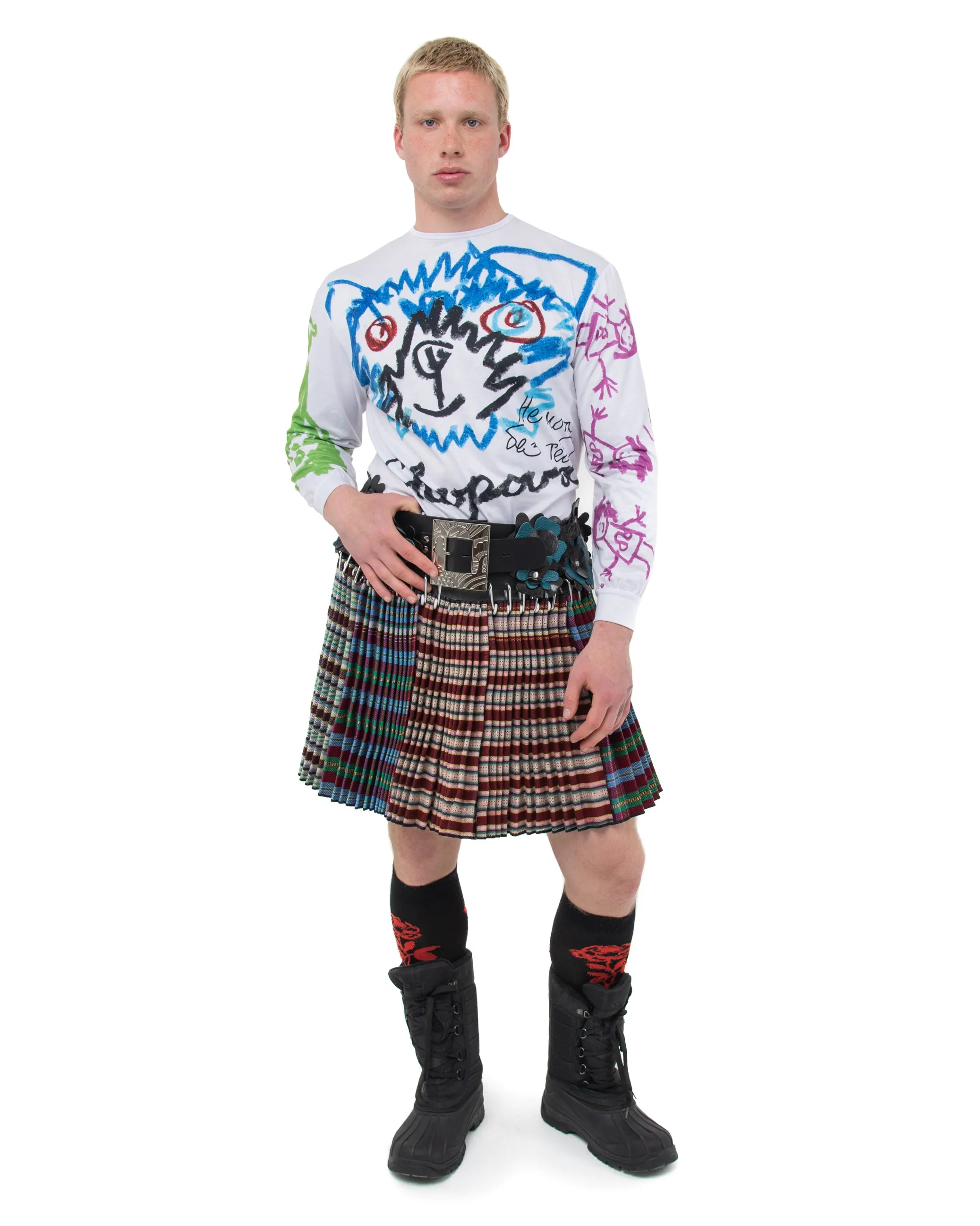 Flower Belt Mini Skirt sold by Chopova Lowena product image thumbnail 2