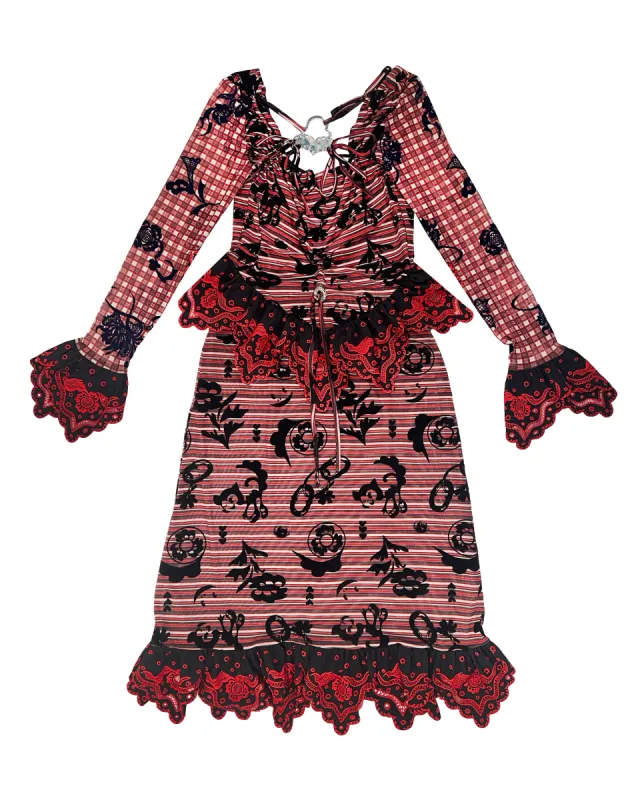 Sharon Hatch Dress sold by Chopova Lowena