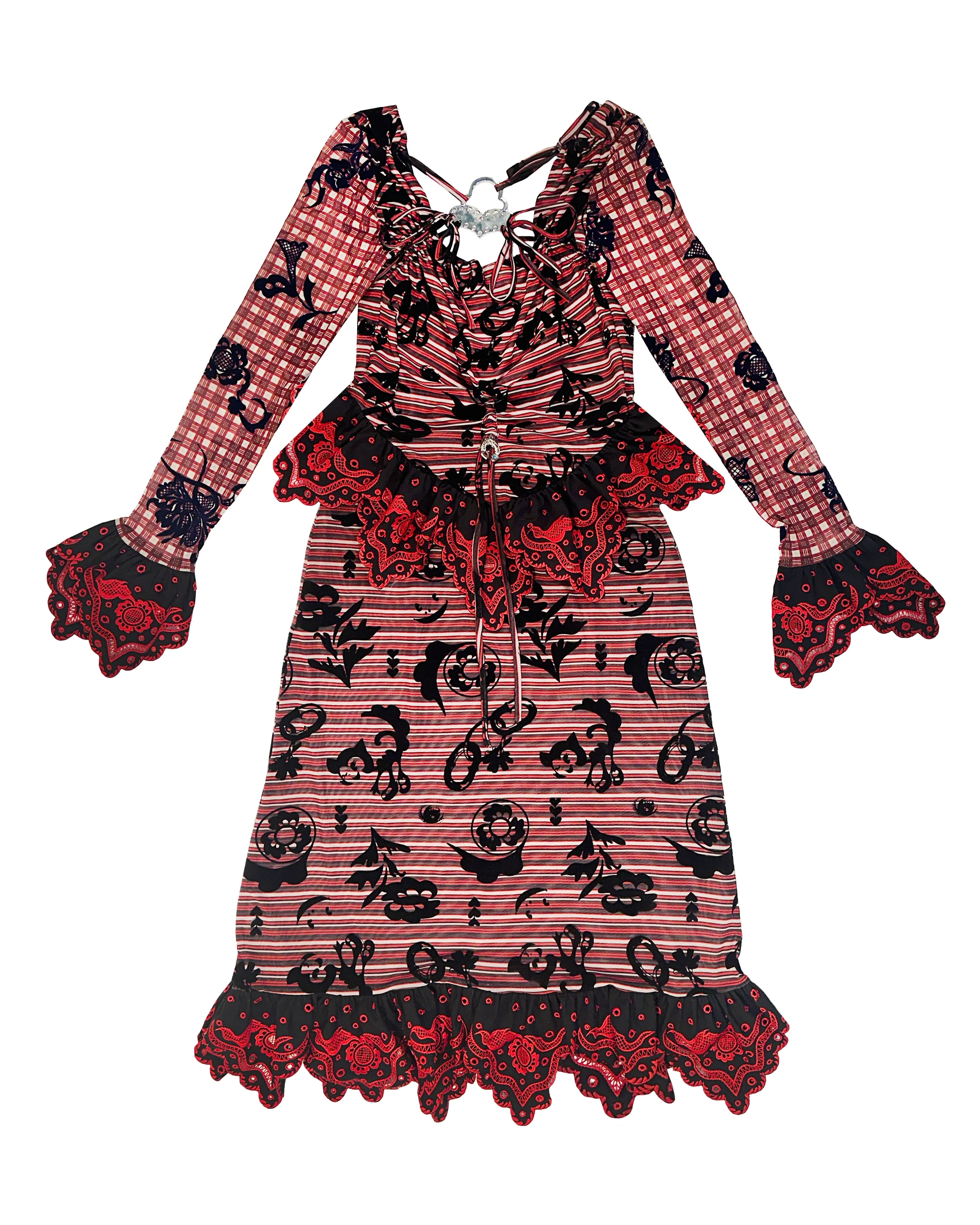 Sharon Hatch Dress sold by Chopova Lowena