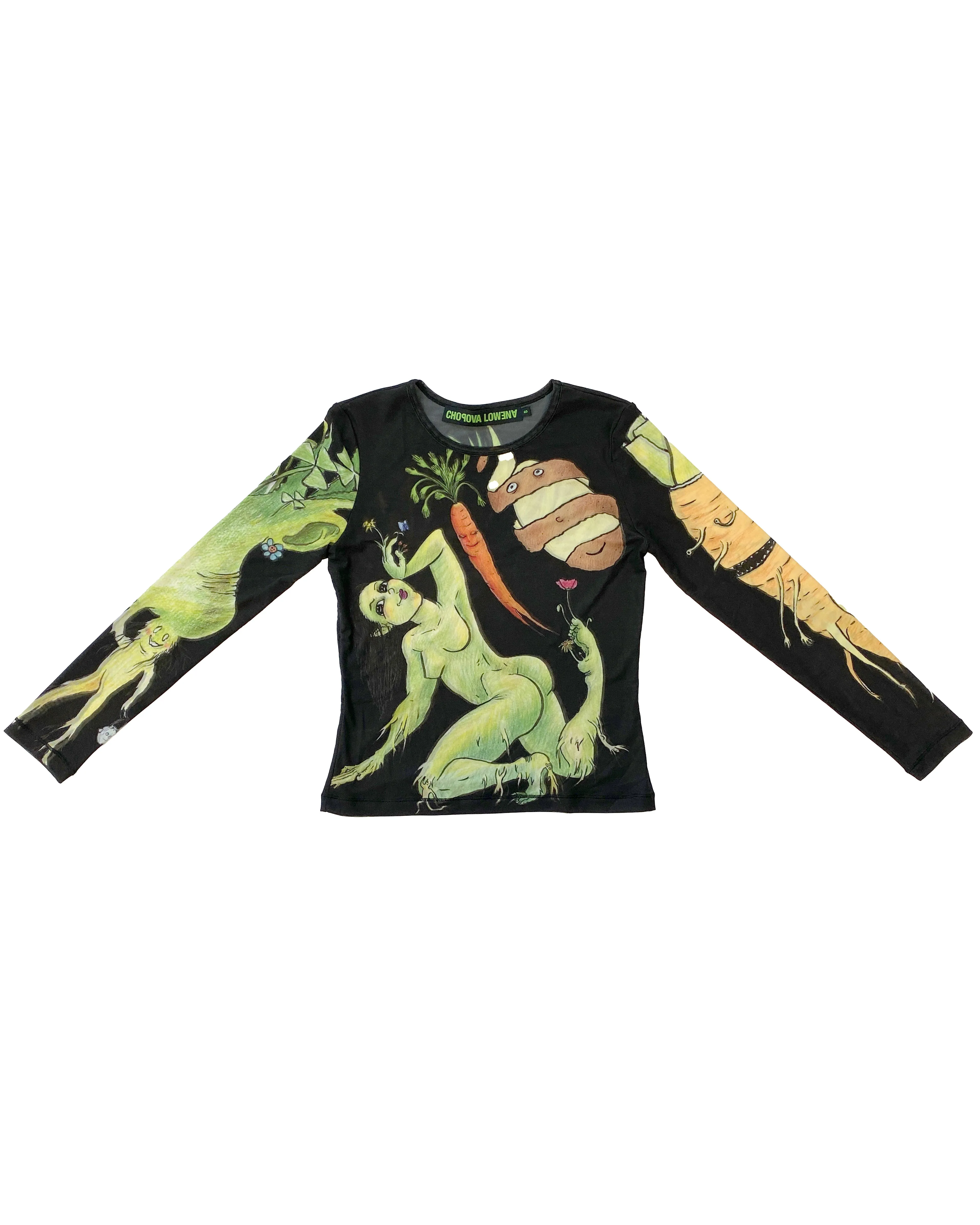 Rootelia Fitted Mesh Top sold by Chopova Lowena product image thumbnail 4