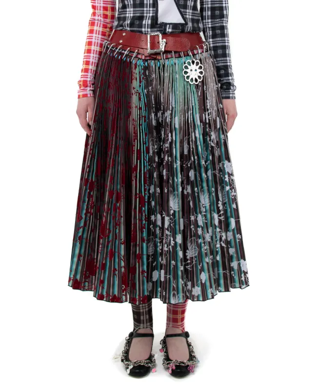 Heather Carabiner Midi Skirt sold by Chopova Lowena