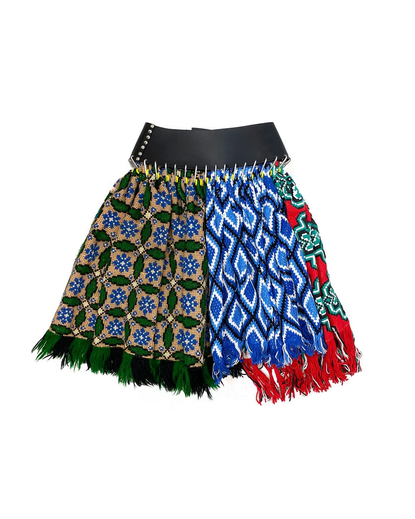 Fringe Scarf Skirt Black Belt sold by Chopova Lowena product image thumbnail 2