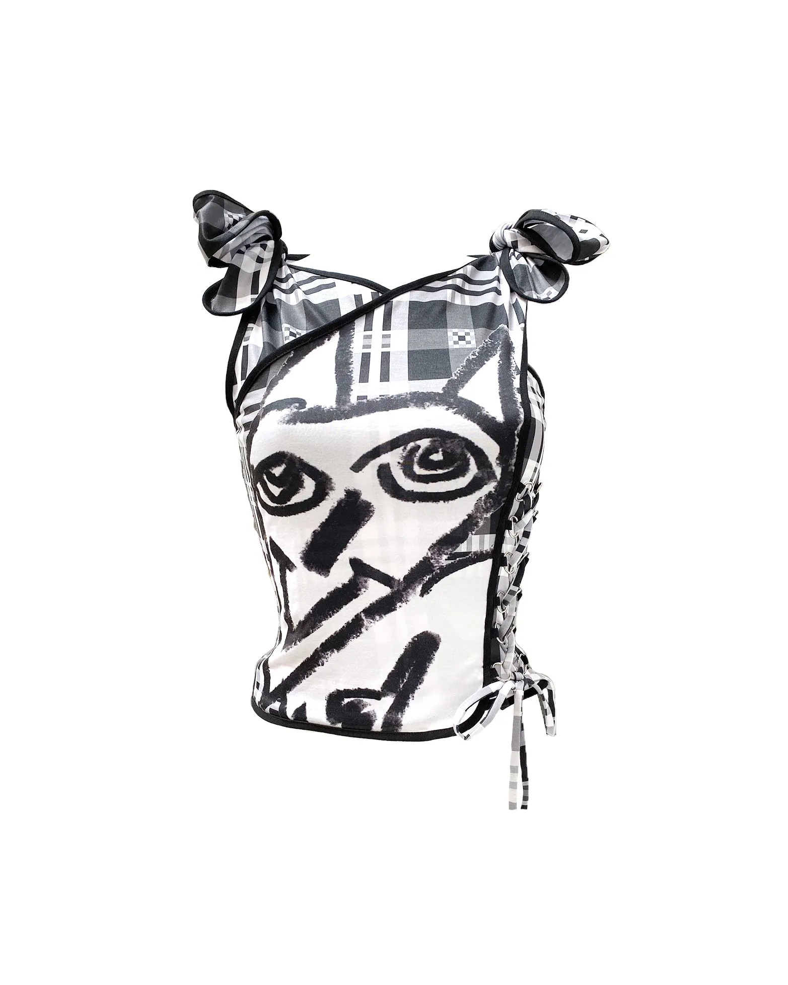 Fox Dog Wrap Top sold by Chopova Lowena product image thumbnail 5