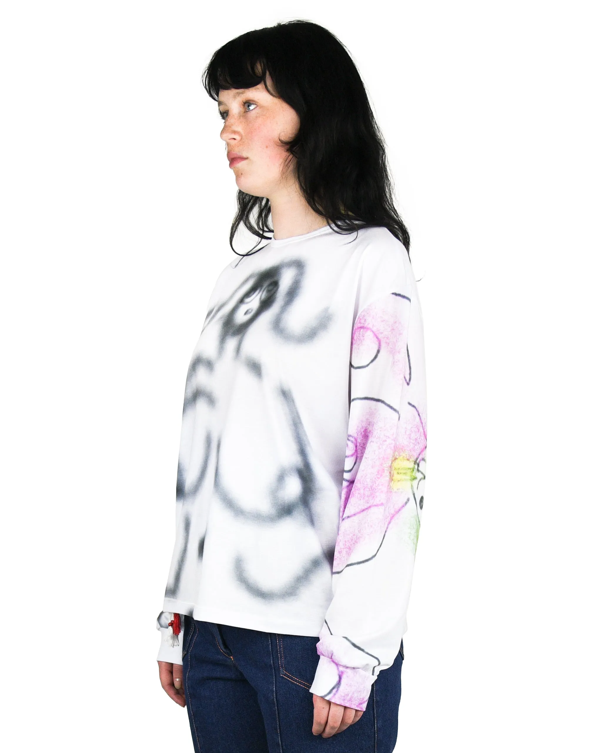 X-Rated Oversized Jersey Top sold by Chopova Lowena product image thumbnail 3