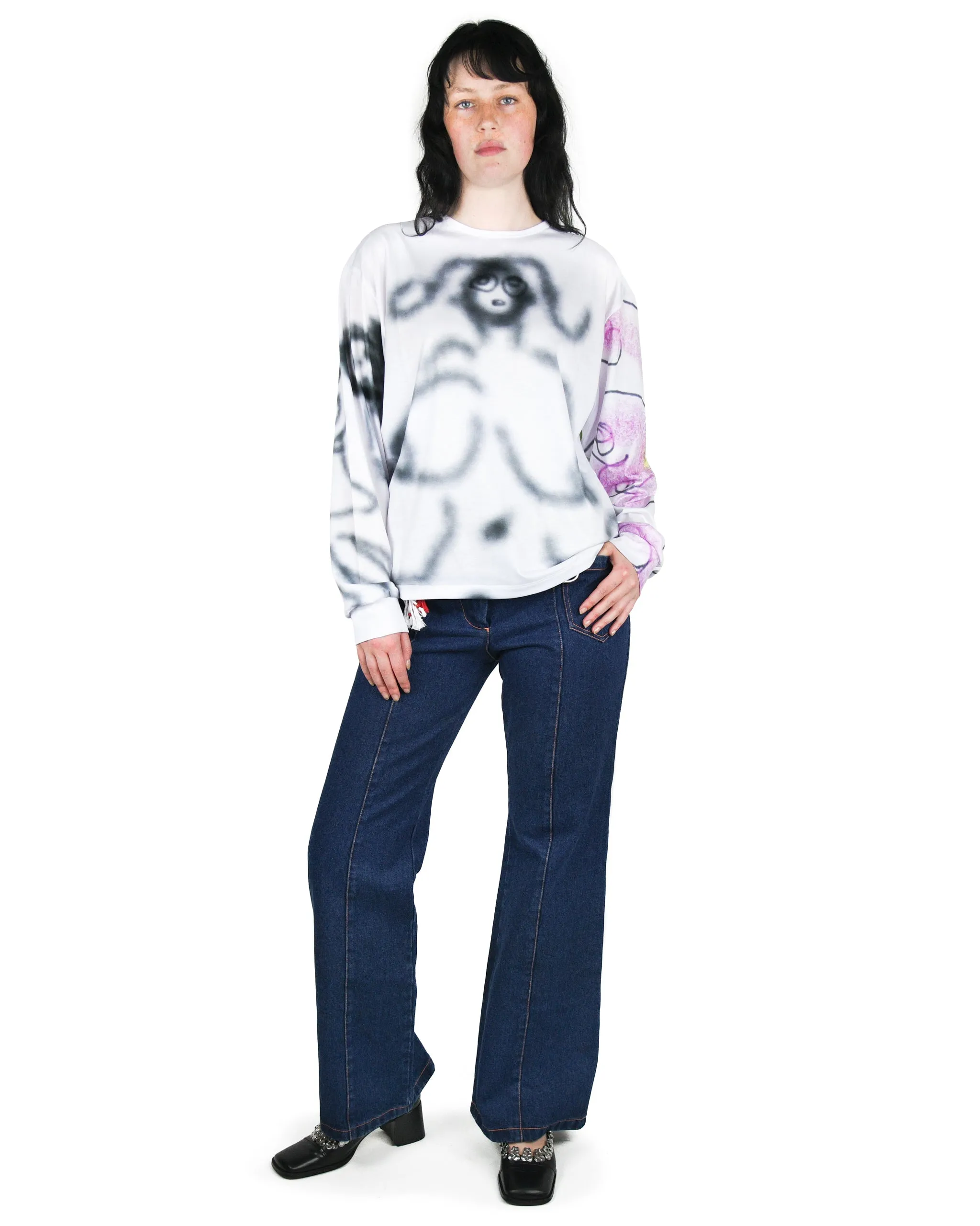 X-Rated Oversized Jersey Top sold by Chopova Lowena product image thumbnail 2