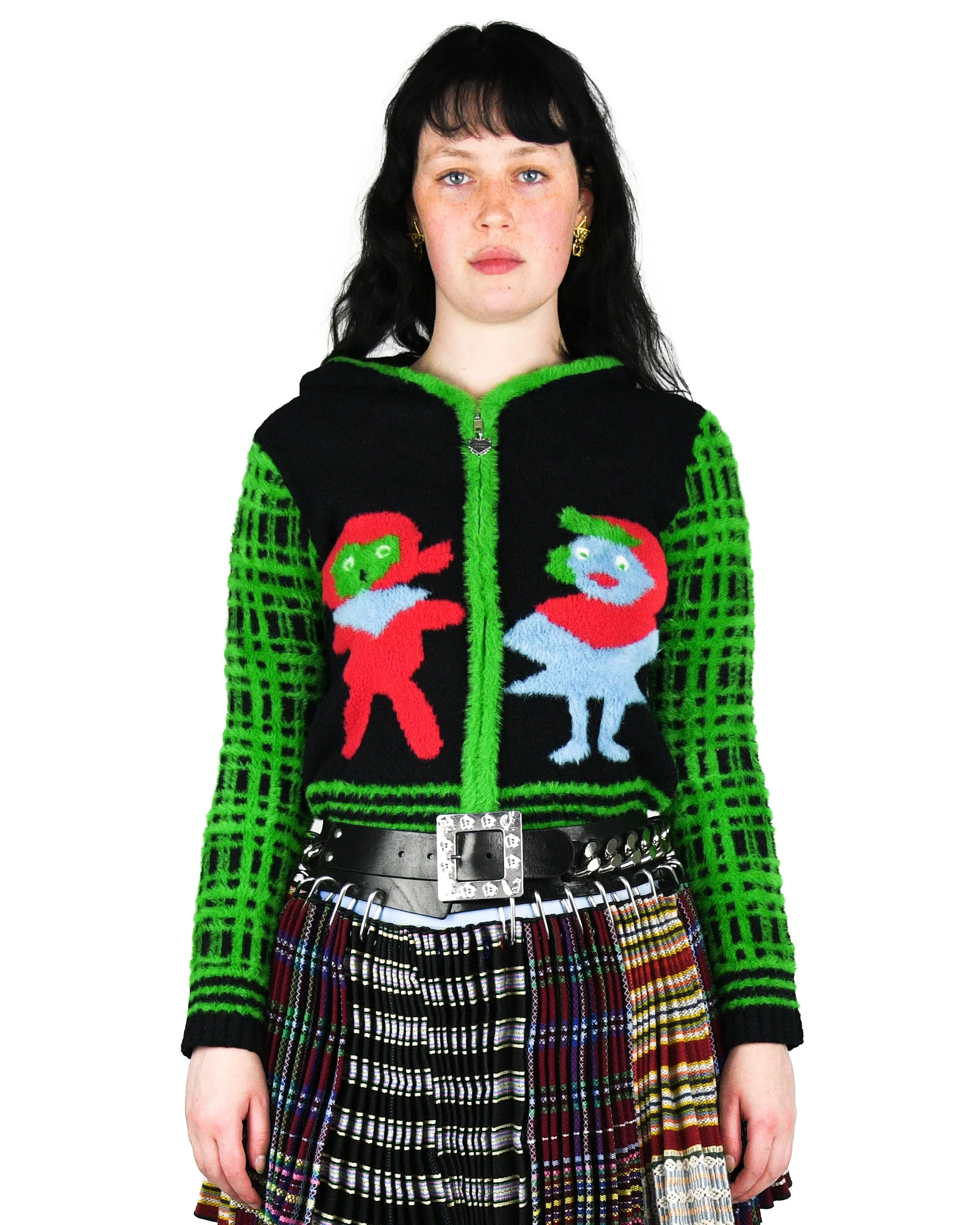 Bear Girl Zip Cardigan sold by Chopova Lowena