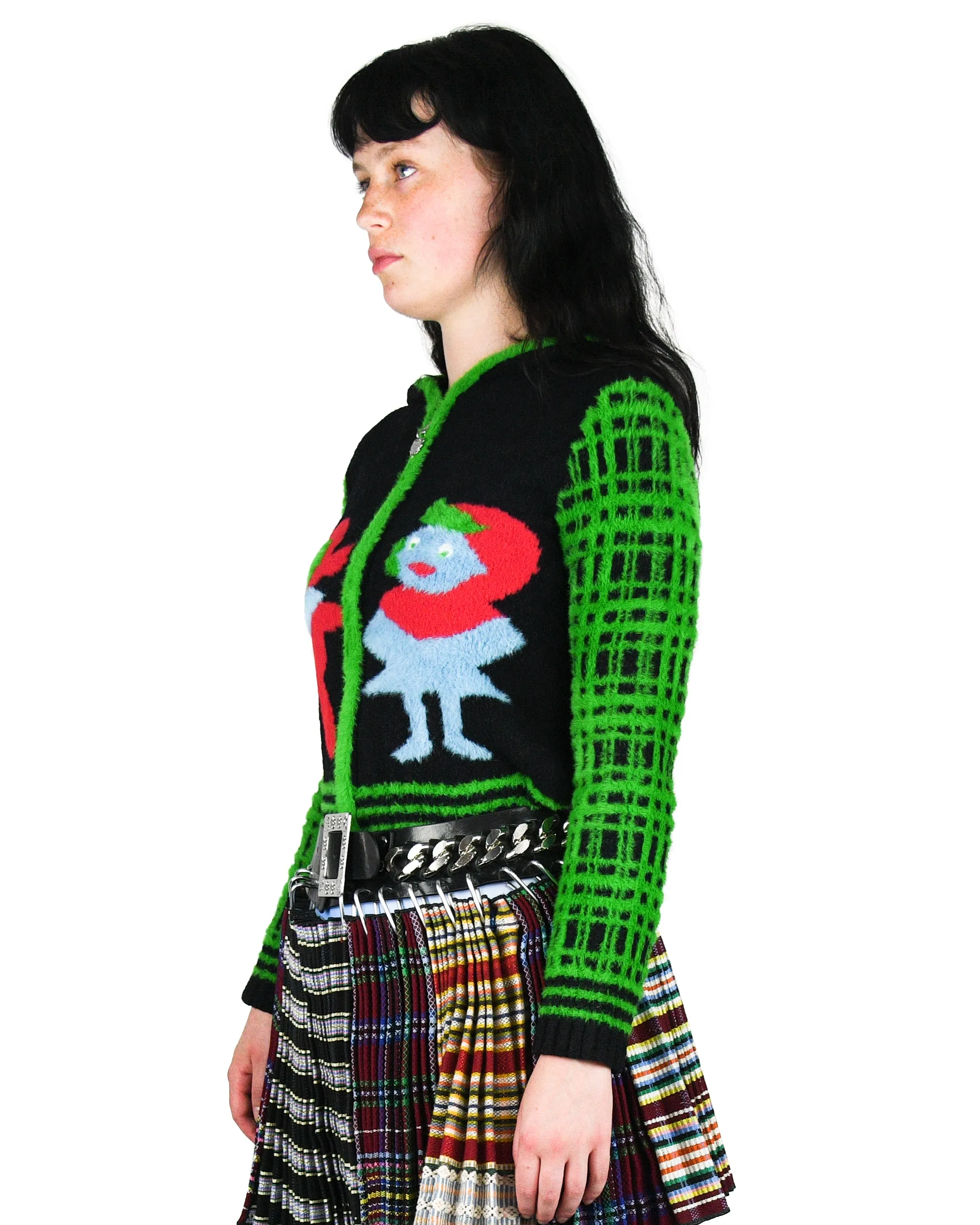 Bear Girl Zip Cardigan sold by Chopova Lowena product image thumbnail 4