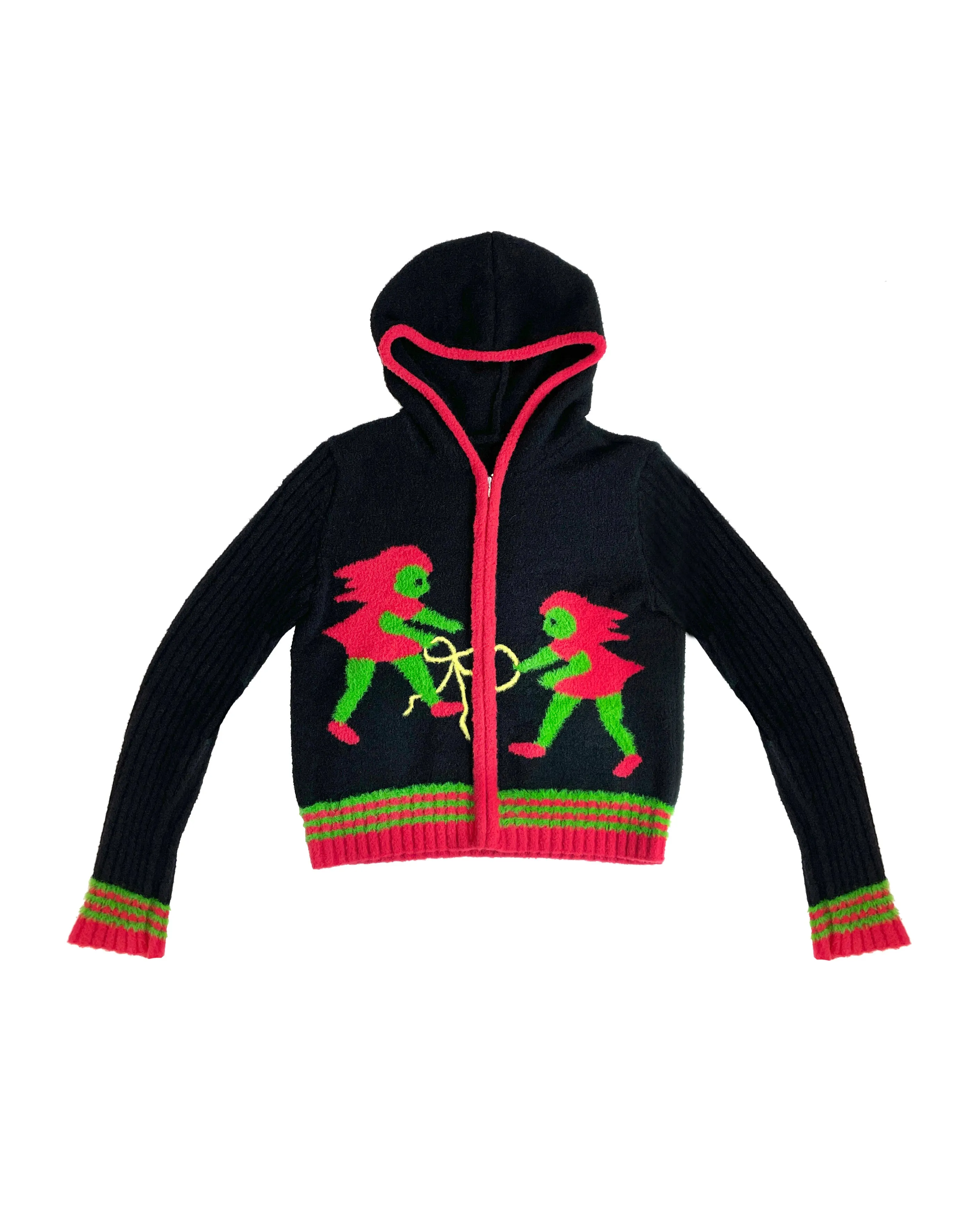 Bow Girls Zip Cardigan sold by Chopova Lowena product image thumbnail 5