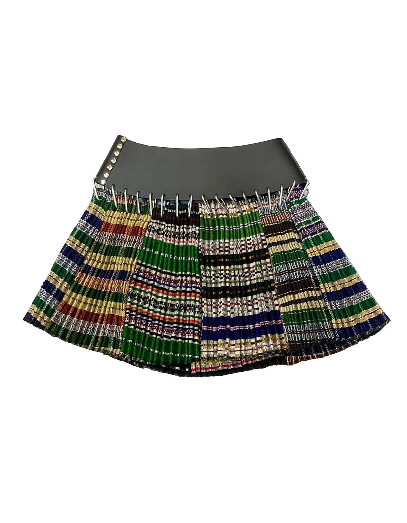 Mini Wool Skirt with Black Belt sold by Chopova Lowena product image thumbnail 2