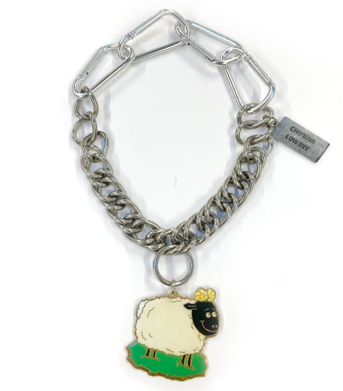 Vintage Sheep Charm Necklace made by Chopova Lowena