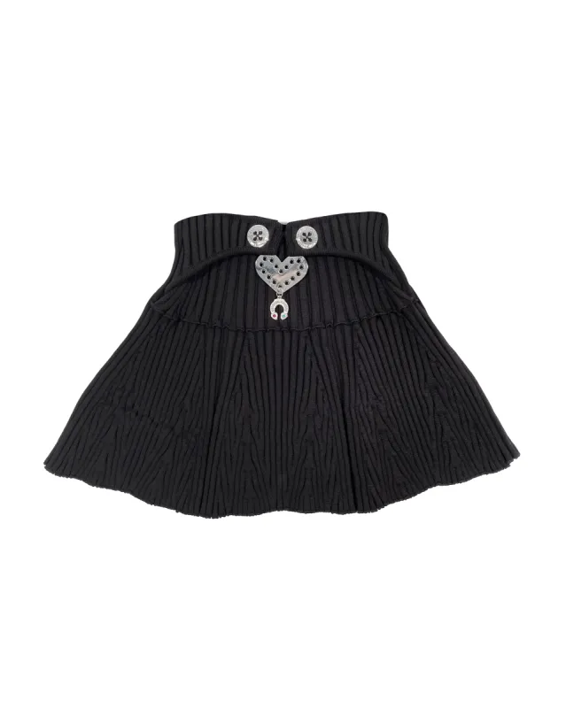 Black Sweetheart Skirt sold by Chopova Lowena