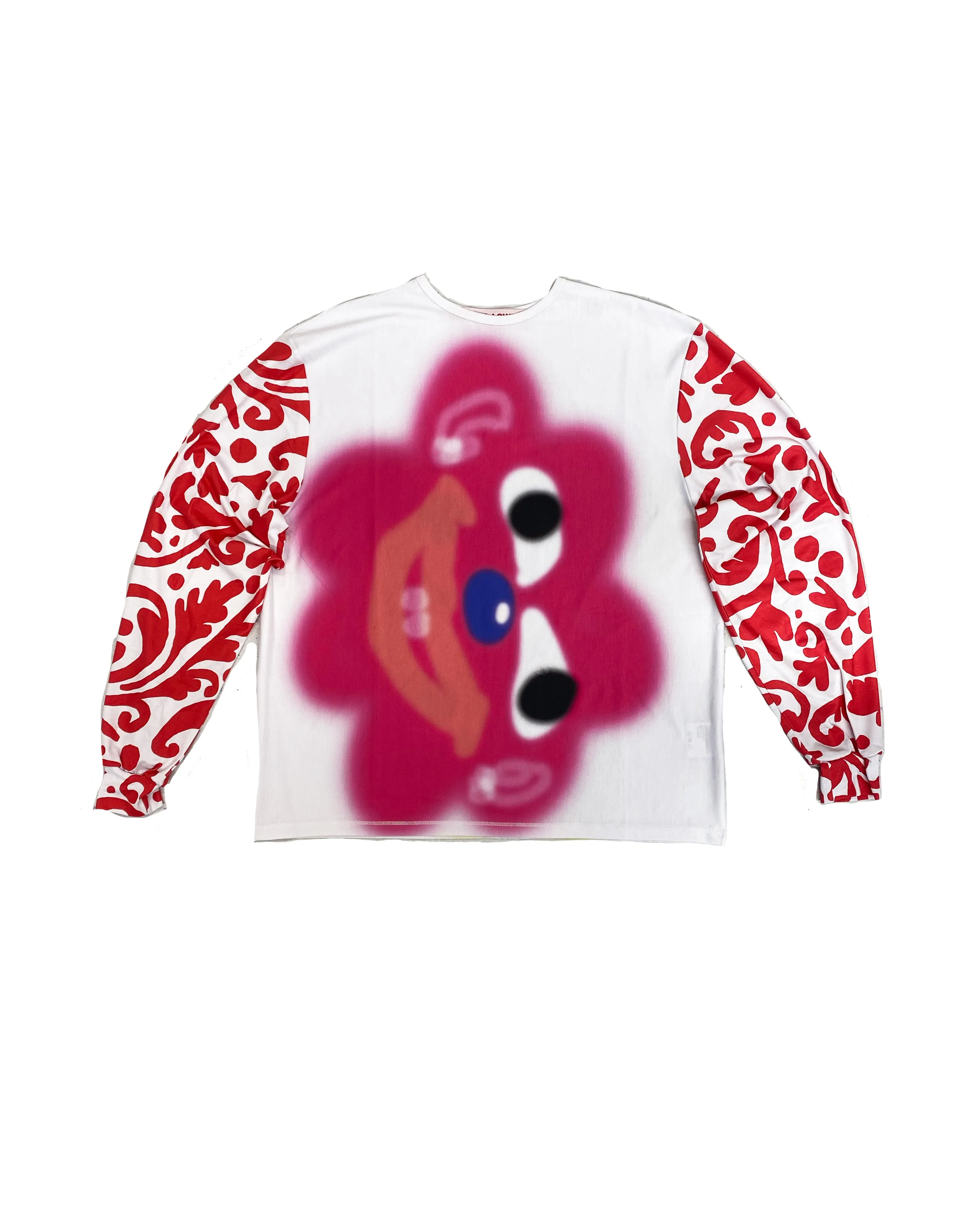 Red Monkey Oversized Jersey Top sold by Chopova Lowena product image thumbnail 4