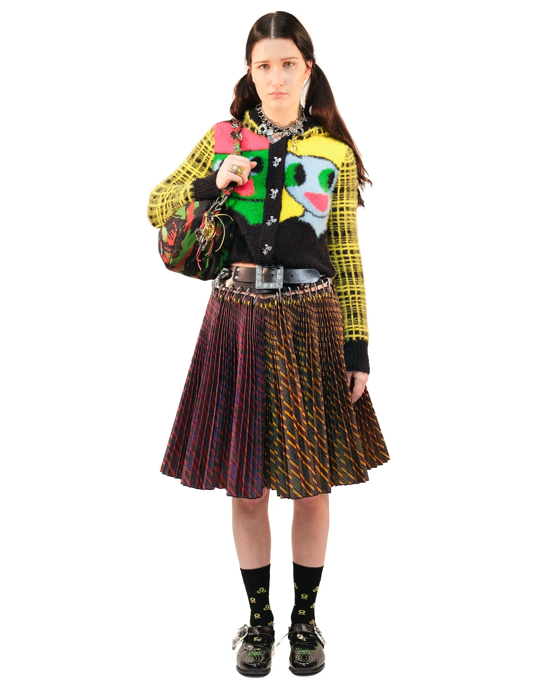 Fugen Knee Carabiner Skirt sold by Chopova Lowena