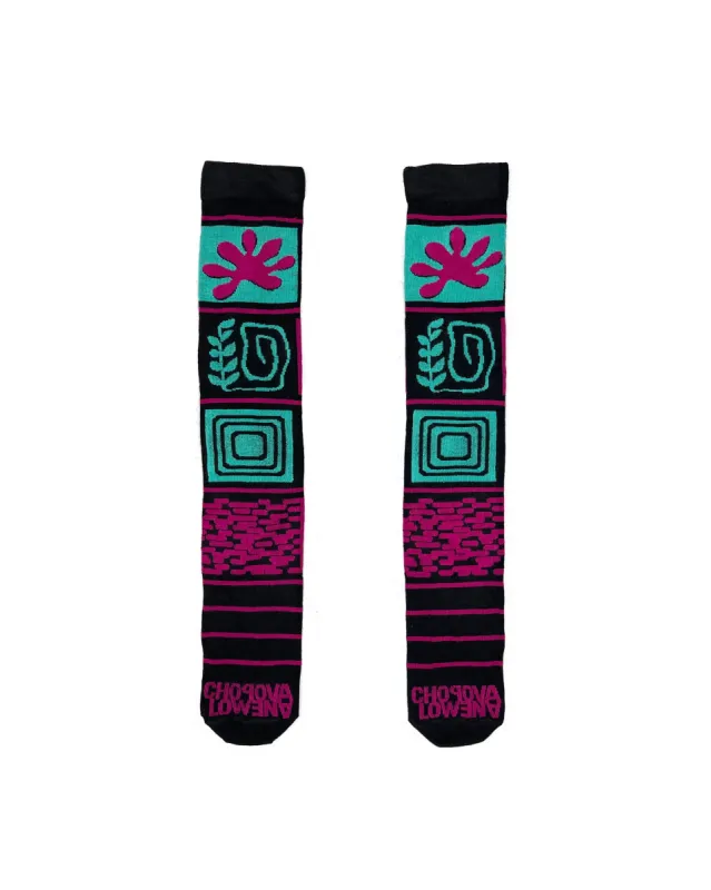 Geo Flower Long Sock sold by Chopova Lowena