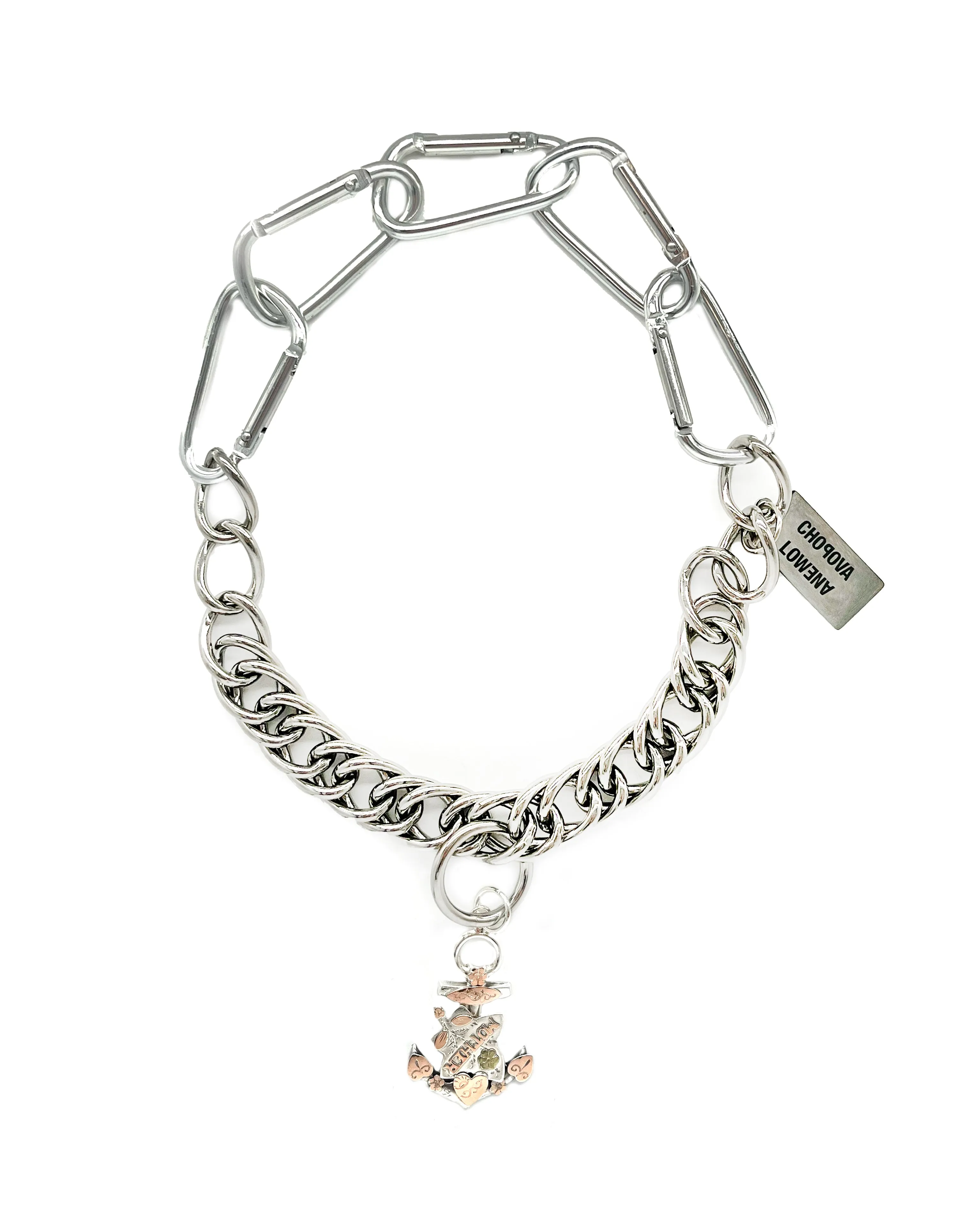 Name Brooch Necklace sold by Chopova Lowena product image thumbnail 2