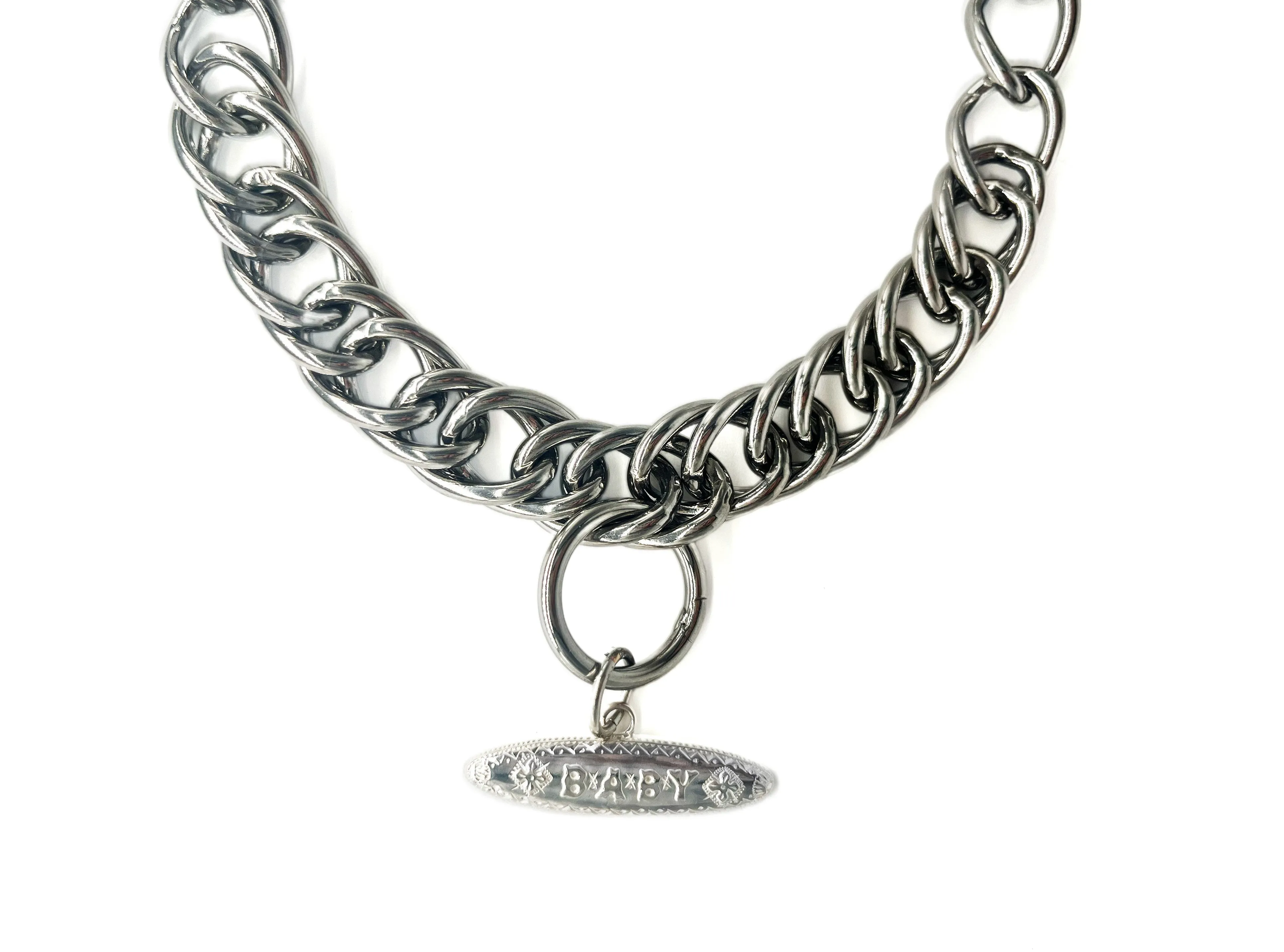 Name Brooch Necklace sold by Chopova Lowena product image thumbnail 3