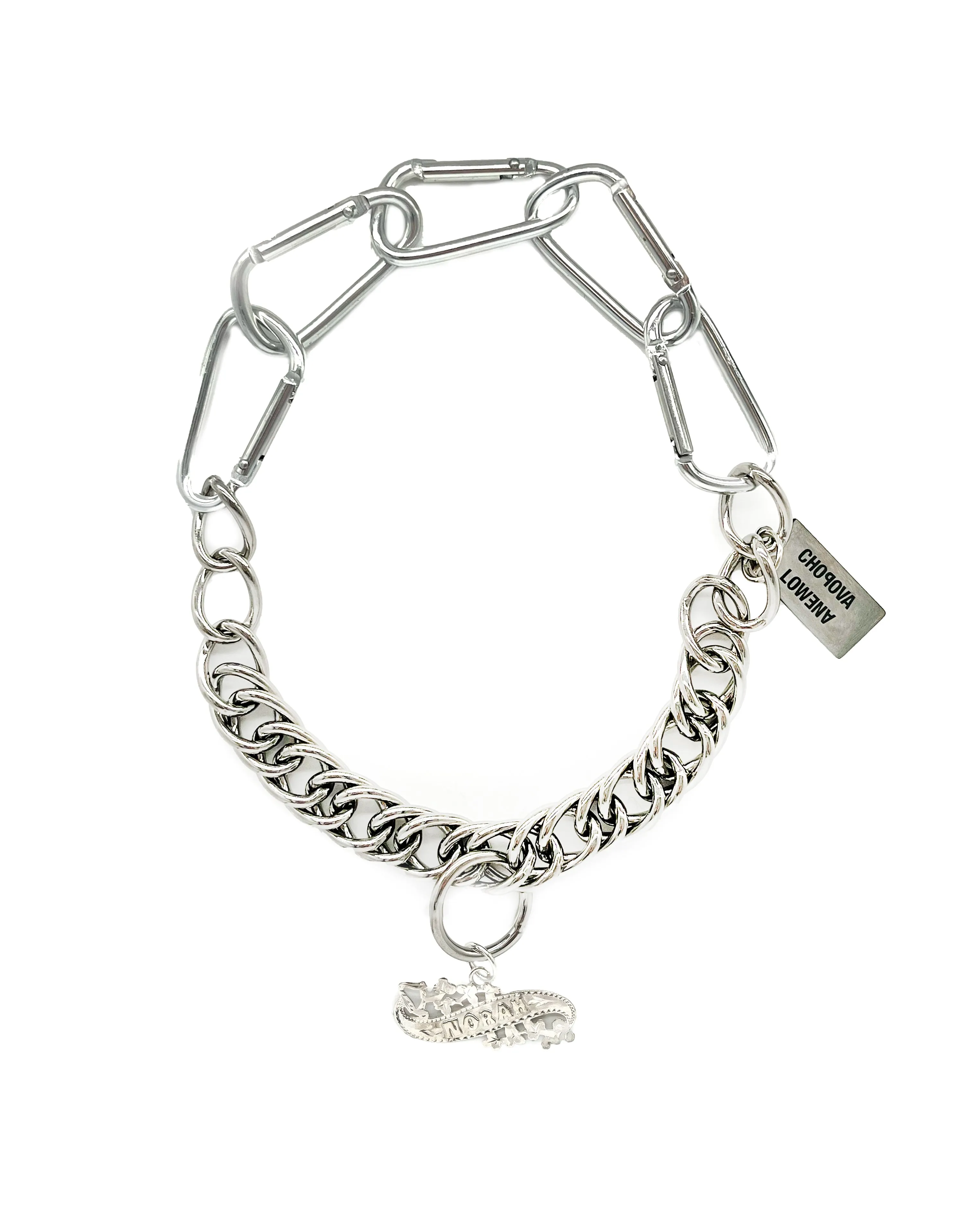 Name Brooch Necklace sold by Chopova Lowena