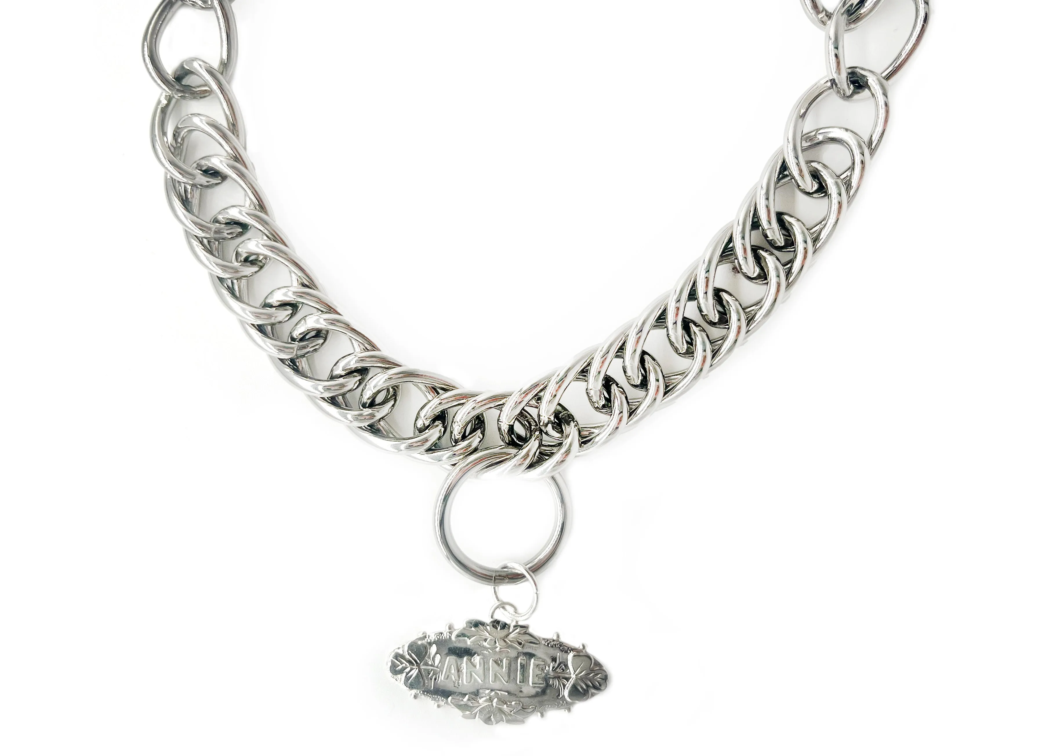 Name Brooch Necklace sold by Chopova Lowena product image thumbnail 5