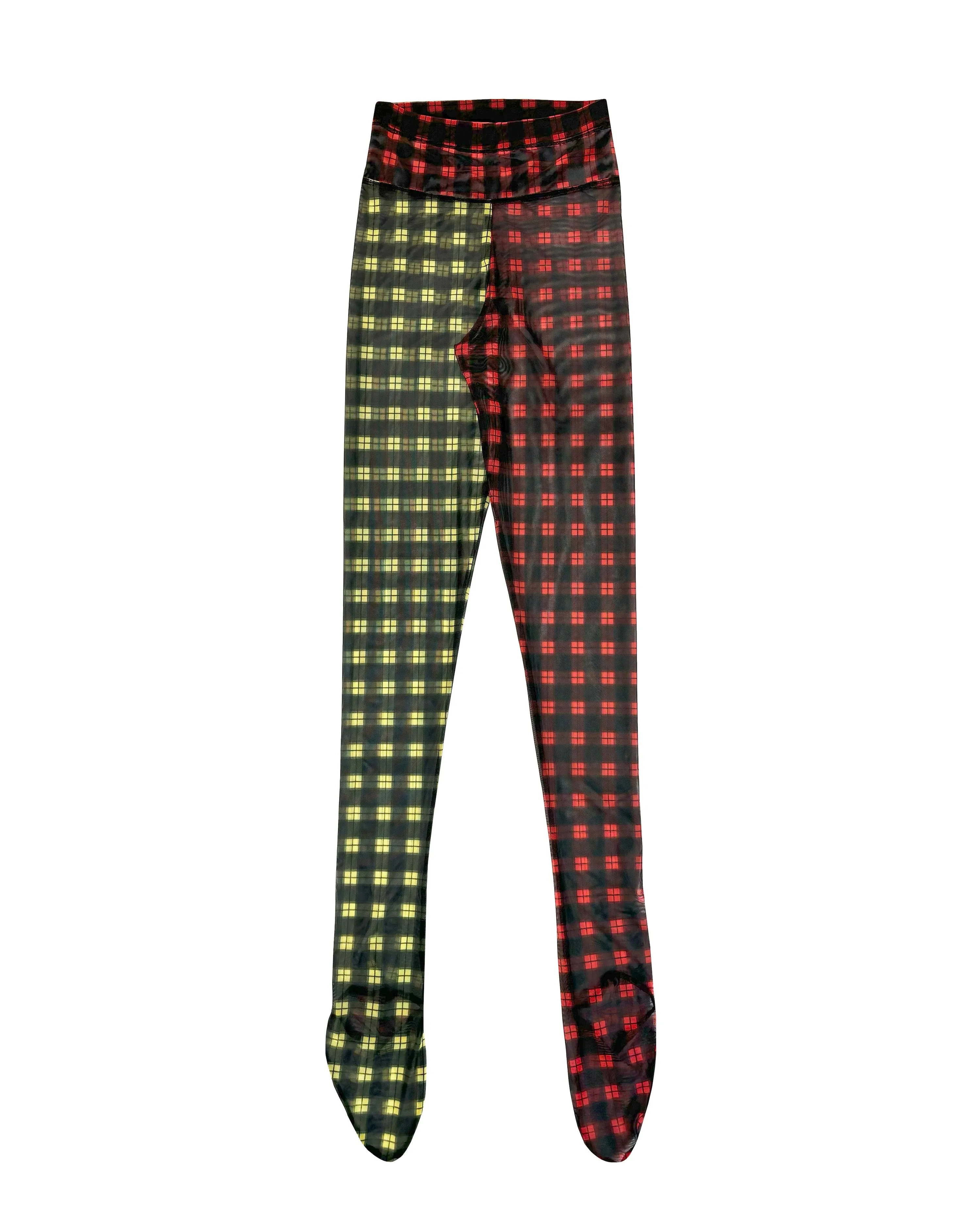 Plaid Mesh Leggings sold by Chopova Lowena