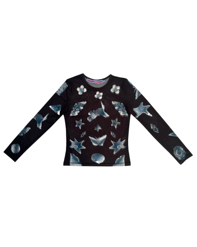 Workshop Mesh Long Sleeve Top sold by Chopova Lowena